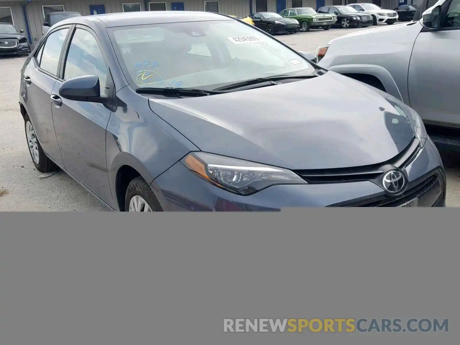 1 Photograph of a damaged car 5YFBURHE1KP889515 TOYOTA COROLLA 2019