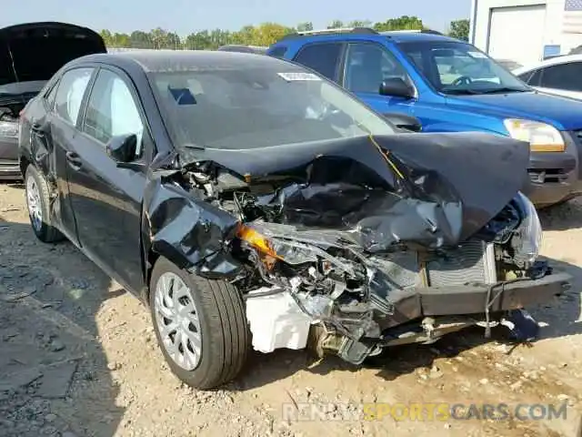 1 Photograph of a damaged car 5YFBURHE1KP889711 TOYOTA COROLLA 2019