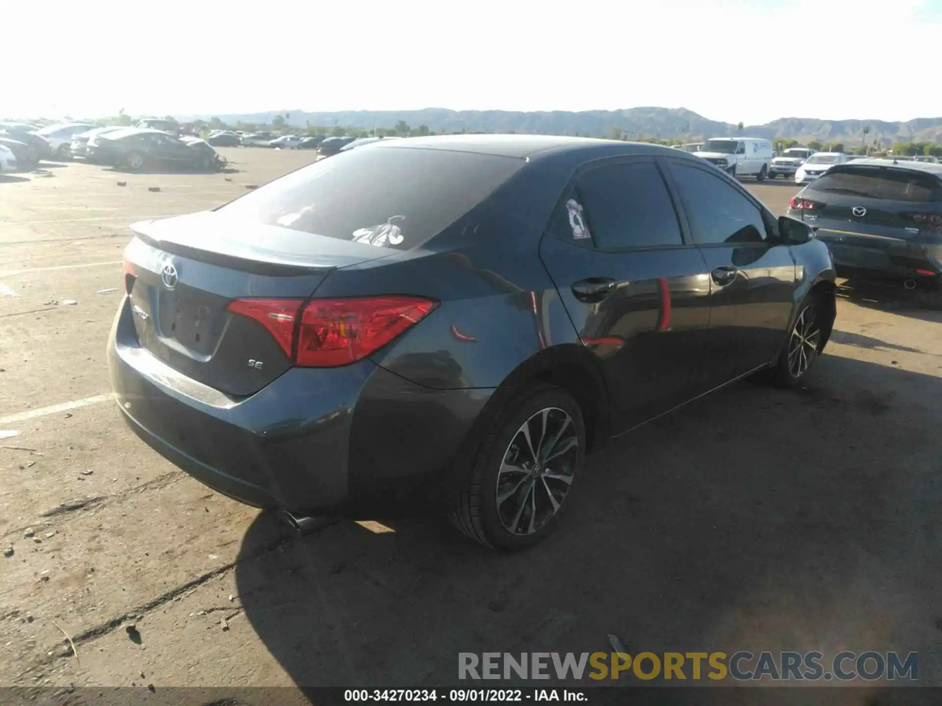 4 Photograph of a damaged car 5YFBURHE1KP889871 TOYOTA COROLLA 2019