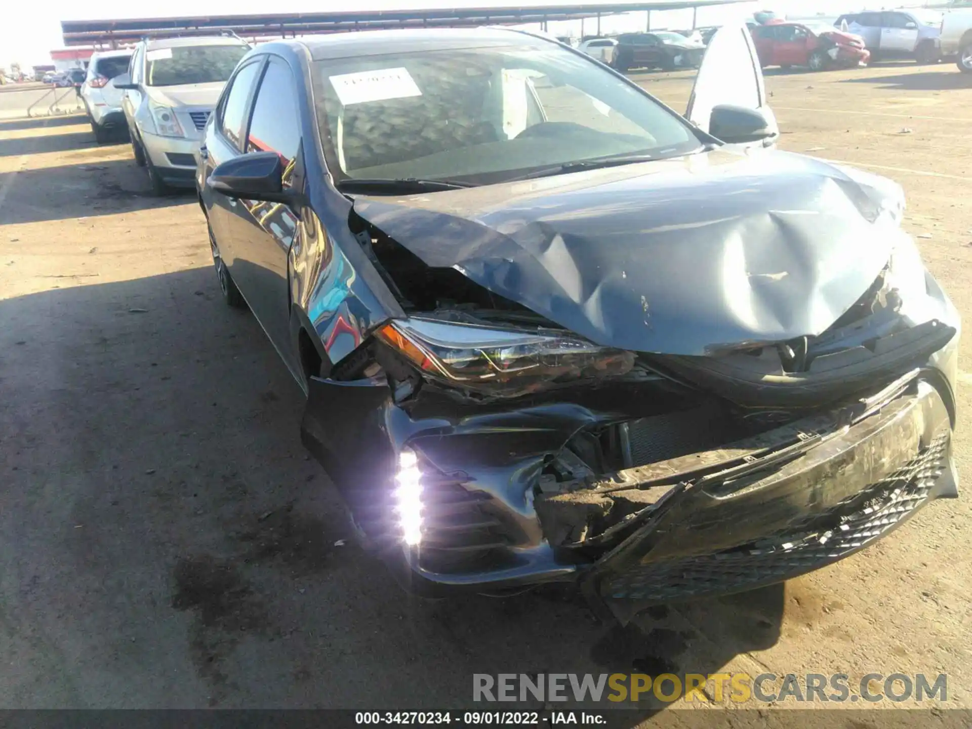 6 Photograph of a damaged car 5YFBURHE1KP889871 TOYOTA COROLLA 2019