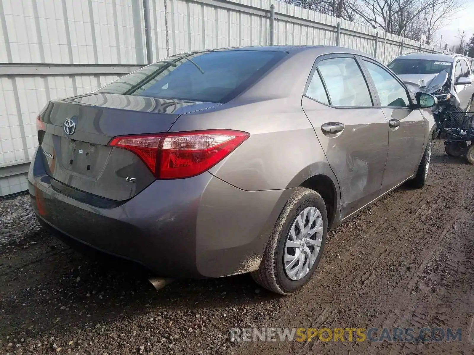 4 Photograph of a damaged car 5YFBURHE1KP889949 TOYOTA COROLLA 2019