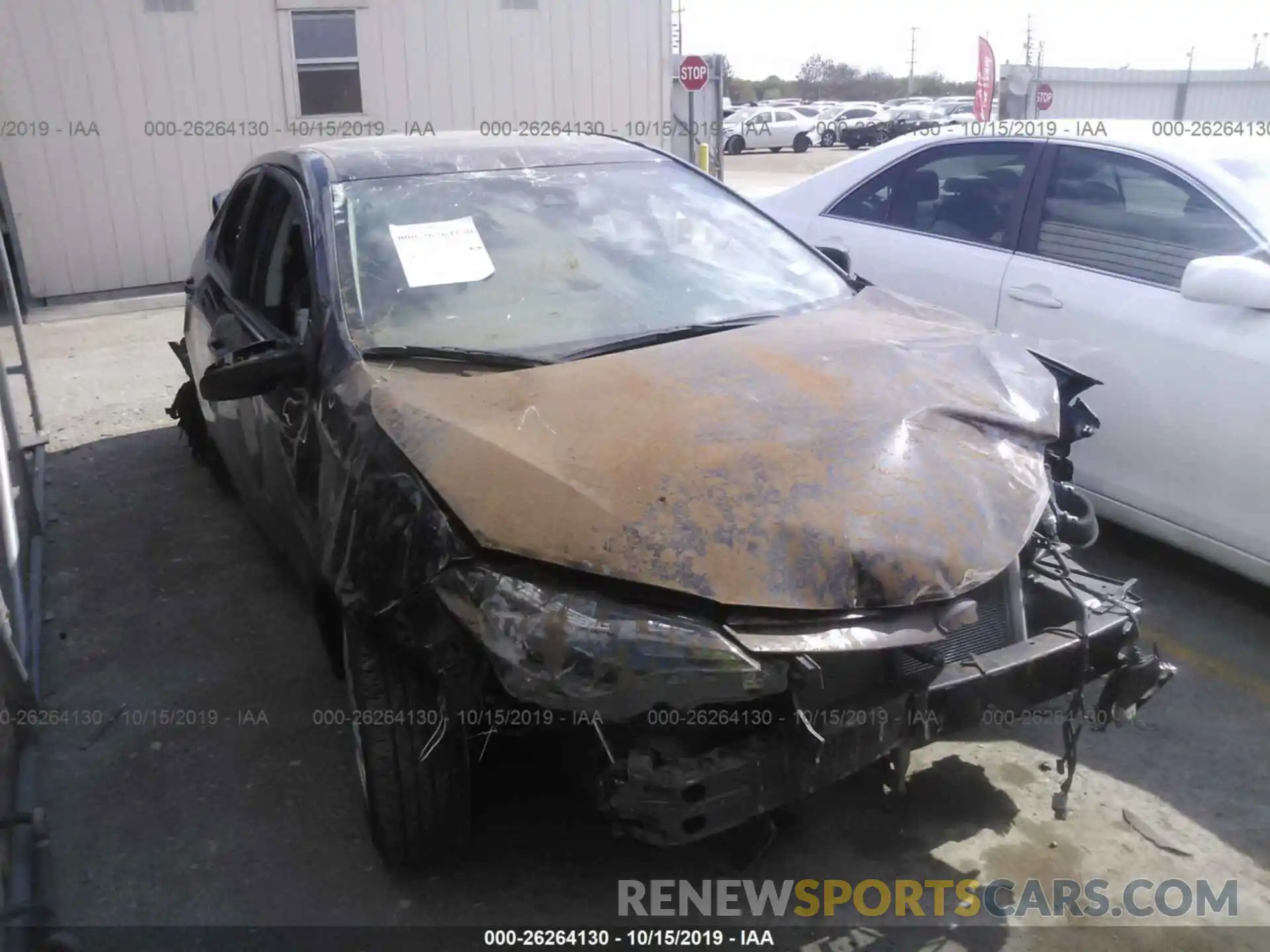 1 Photograph of a damaged car 5YFBURHE1KP890244 TOYOTA COROLLA 2019