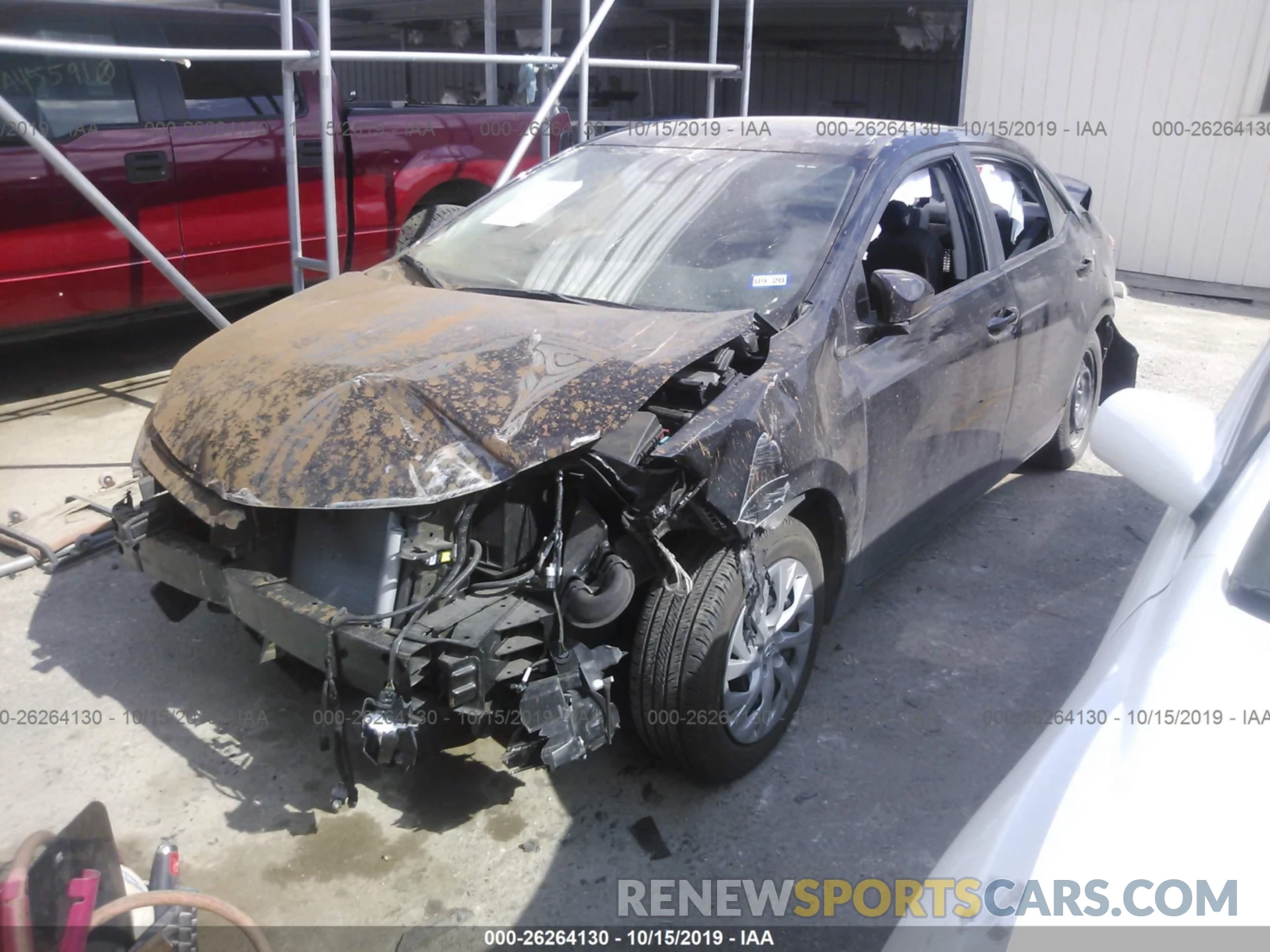 2 Photograph of a damaged car 5YFBURHE1KP890244 TOYOTA COROLLA 2019