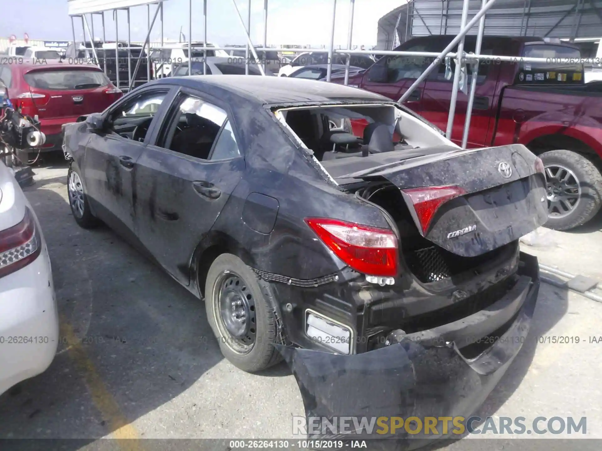 3 Photograph of a damaged car 5YFBURHE1KP890244 TOYOTA COROLLA 2019