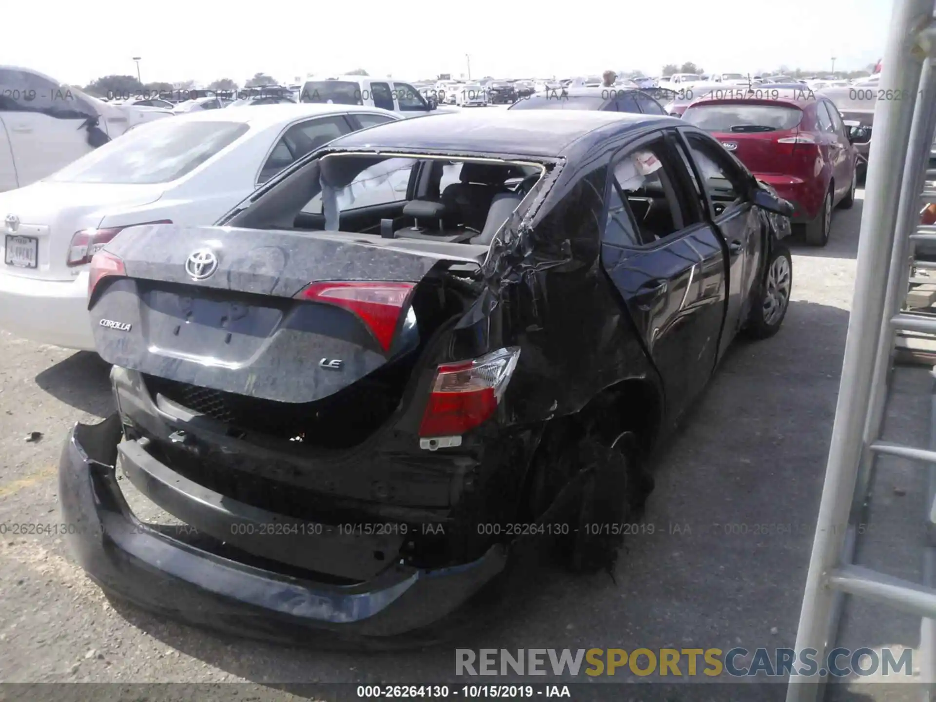 4 Photograph of a damaged car 5YFBURHE1KP890244 TOYOTA COROLLA 2019