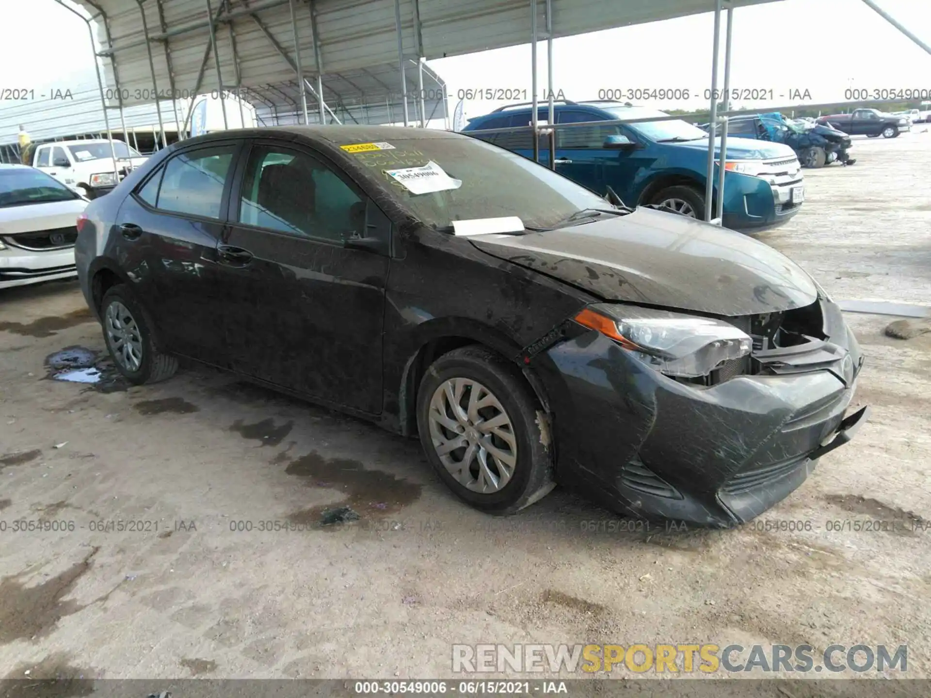 1 Photograph of a damaged car 5YFBURHE1KP890468 TOYOTA COROLLA 2019