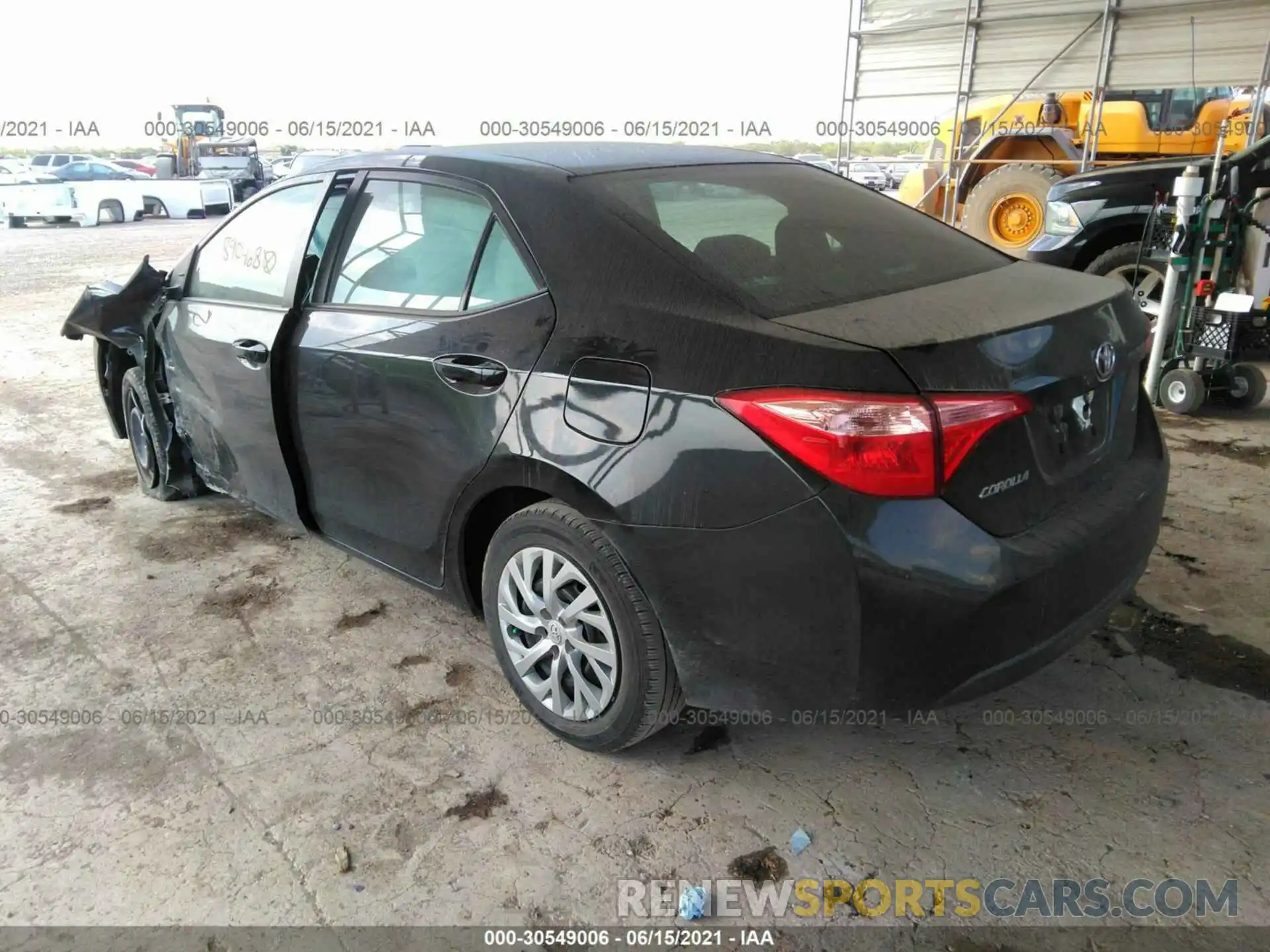 3 Photograph of a damaged car 5YFBURHE1KP890468 TOYOTA COROLLA 2019