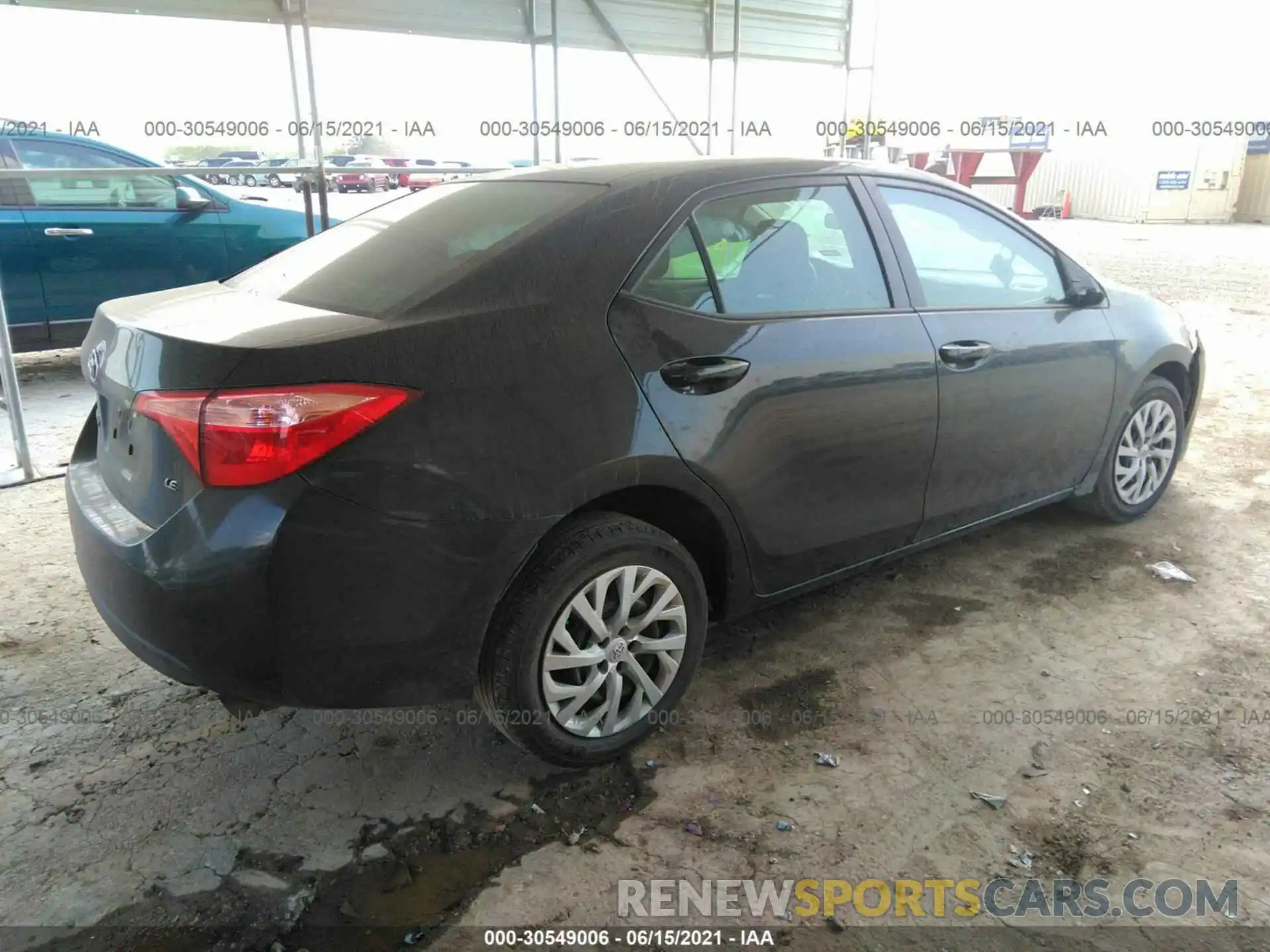 4 Photograph of a damaged car 5YFBURHE1KP890468 TOYOTA COROLLA 2019