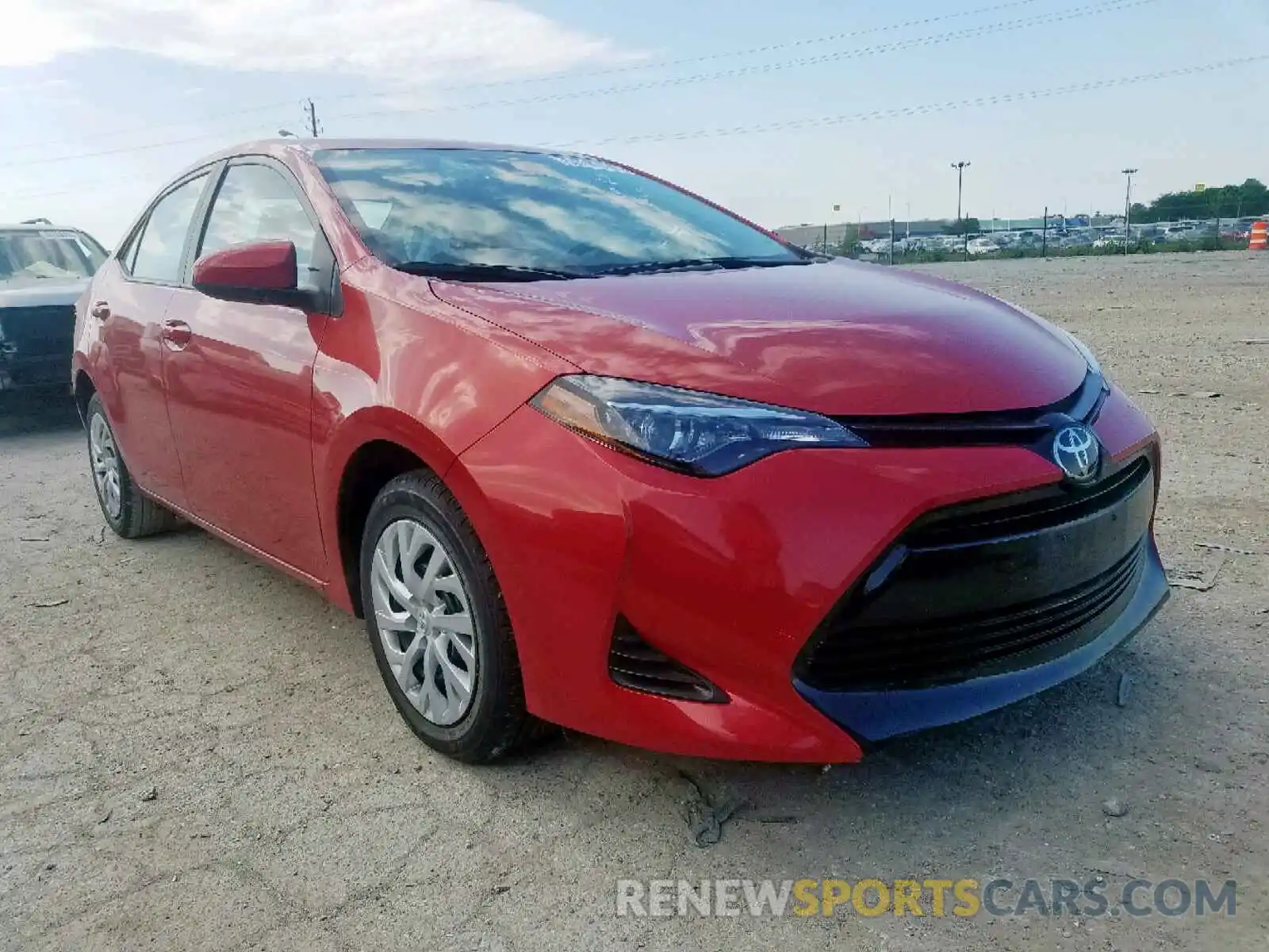 1 Photograph of a damaged car 5YFBURHE1KP890518 TOYOTA COROLLA 2019