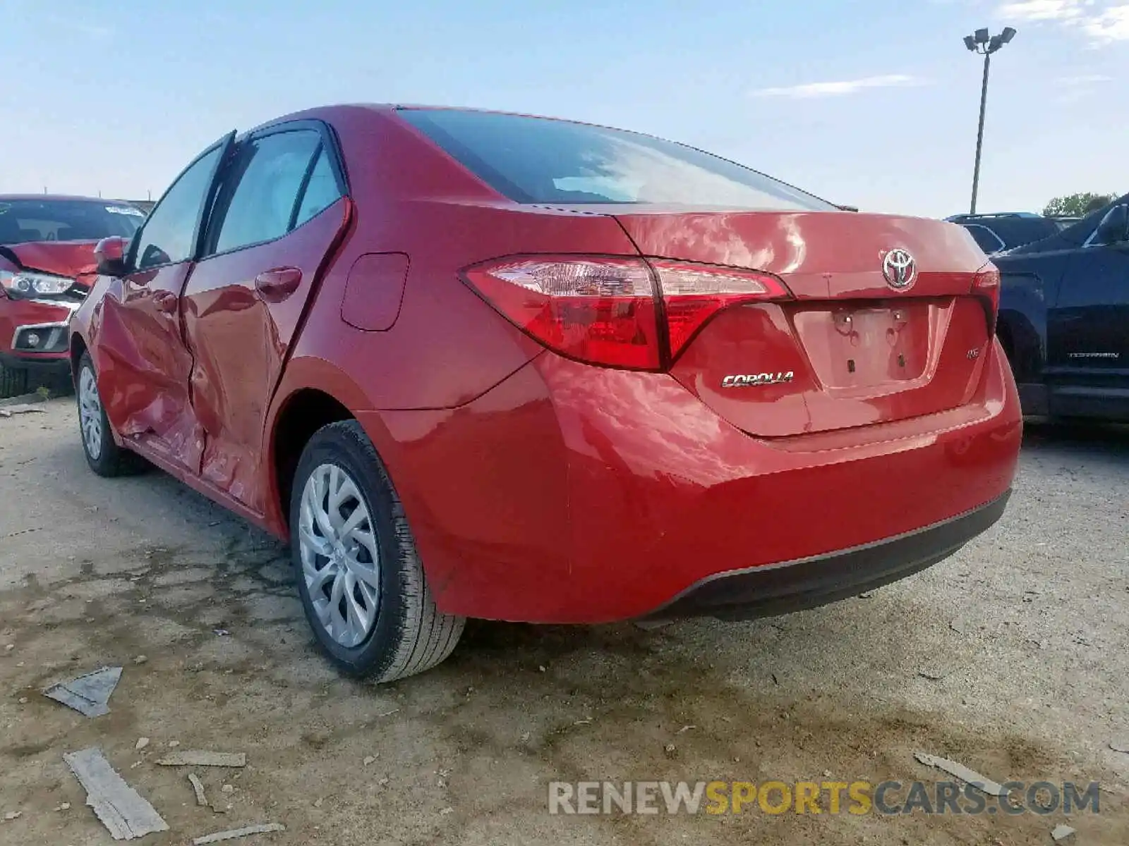 3 Photograph of a damaged car 5YFBURHE1KP890518 TOYOTA COROLLA 2019