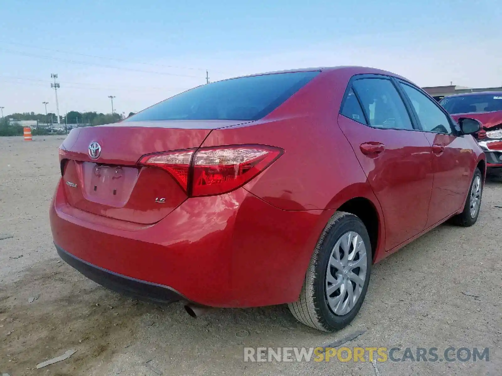 4 Photograph of a damaged car 5YFBURHE1KP890518 TOYOTA COROLLA 2019