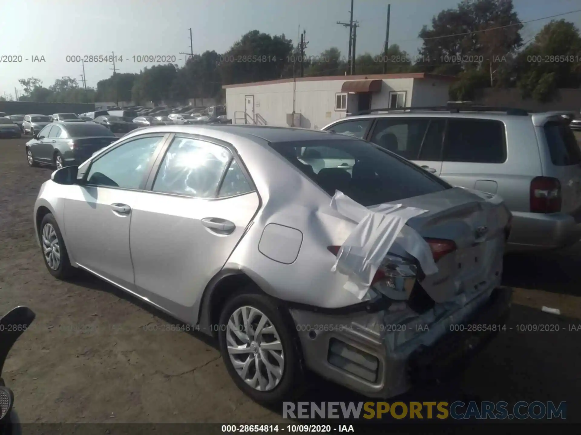 3 Photograph of a damaged car 5YFBURHE1KP890793 TOYOTA COROLLA 2019