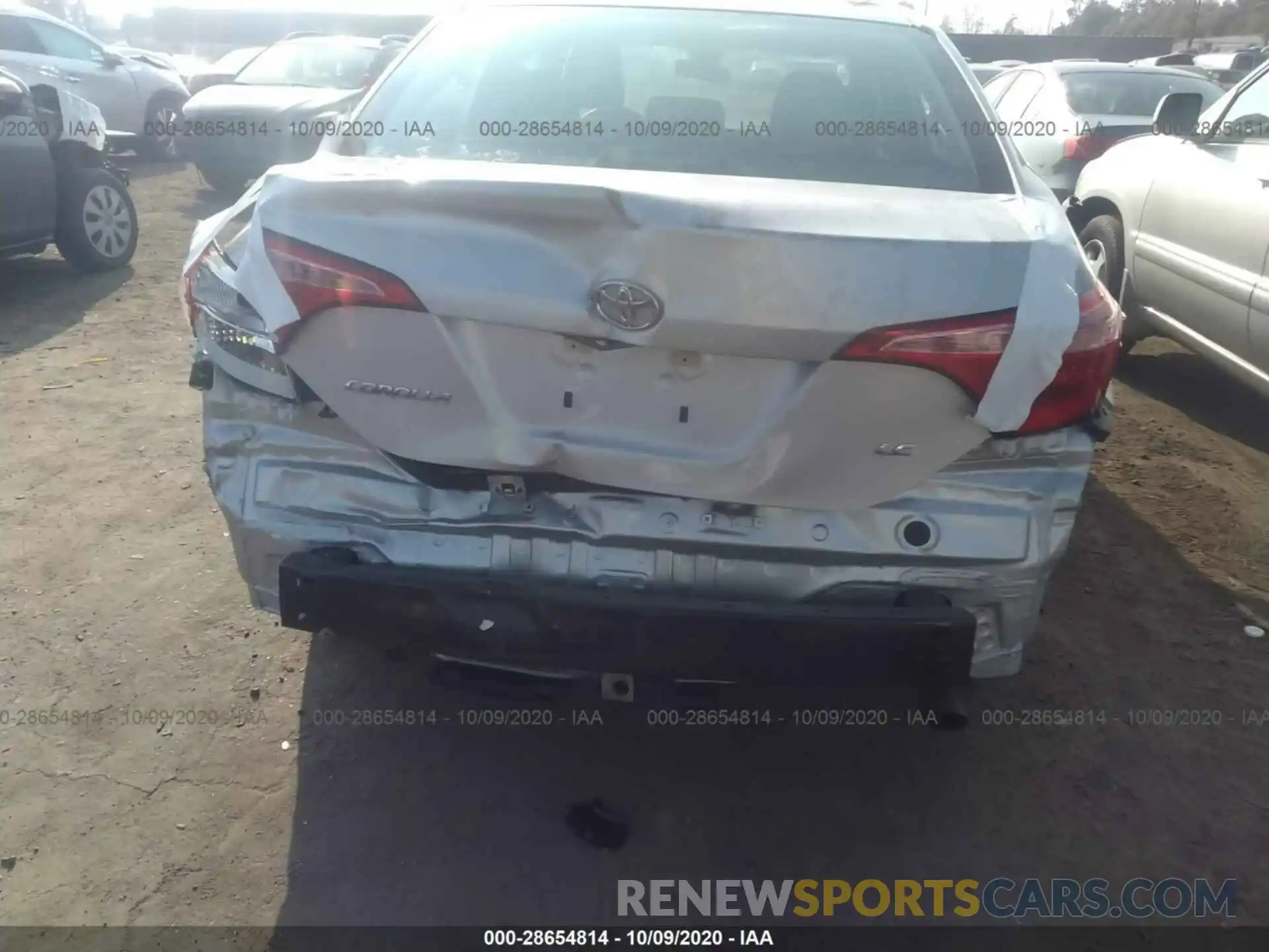 6 Photograph of a damaged car 5YFBURHE1KP890793 TOYOTA COROLLA 2019