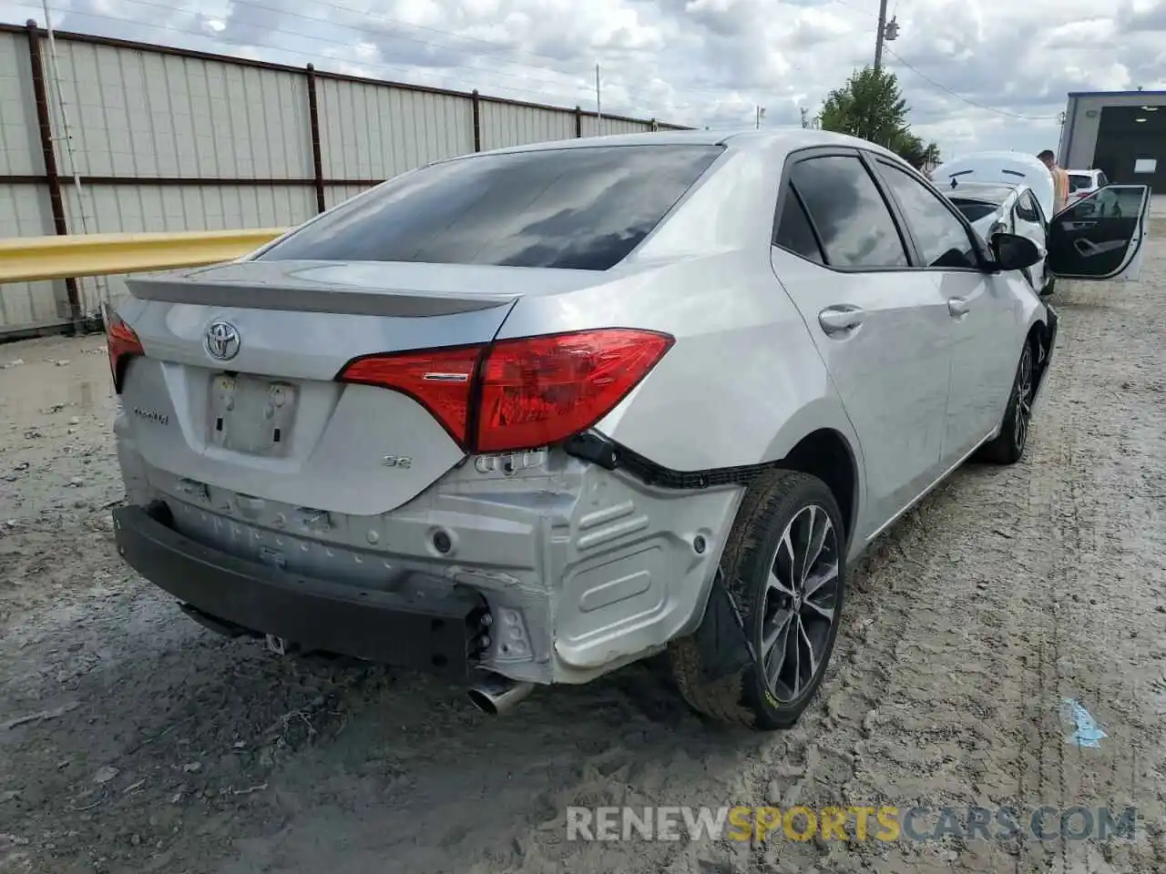 4 Photograph of a damaged car 5YFBURHE1KP890812 TOYOTA COROLLA 2019