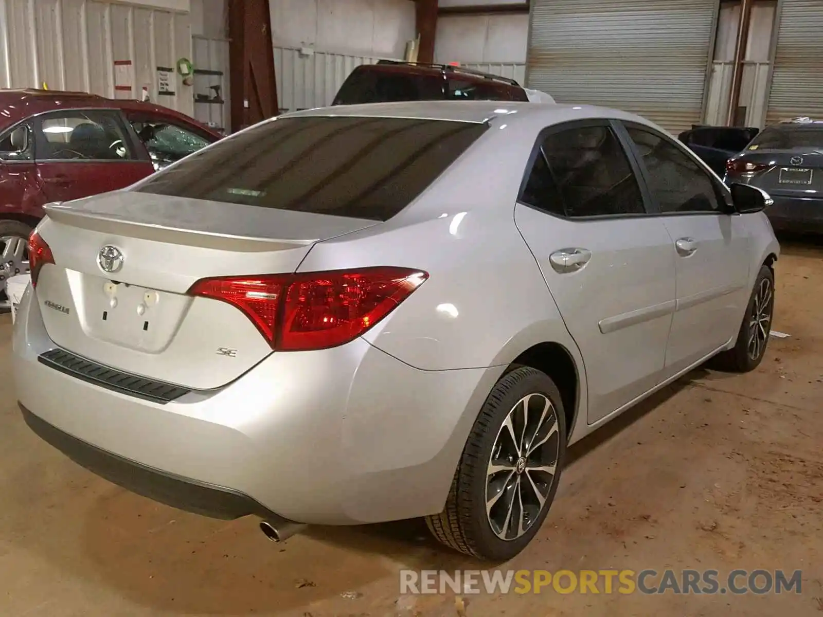 4 Photograph of a damaged car 5YFBURHE1KP890874 TOYOTA COROLLA 2019