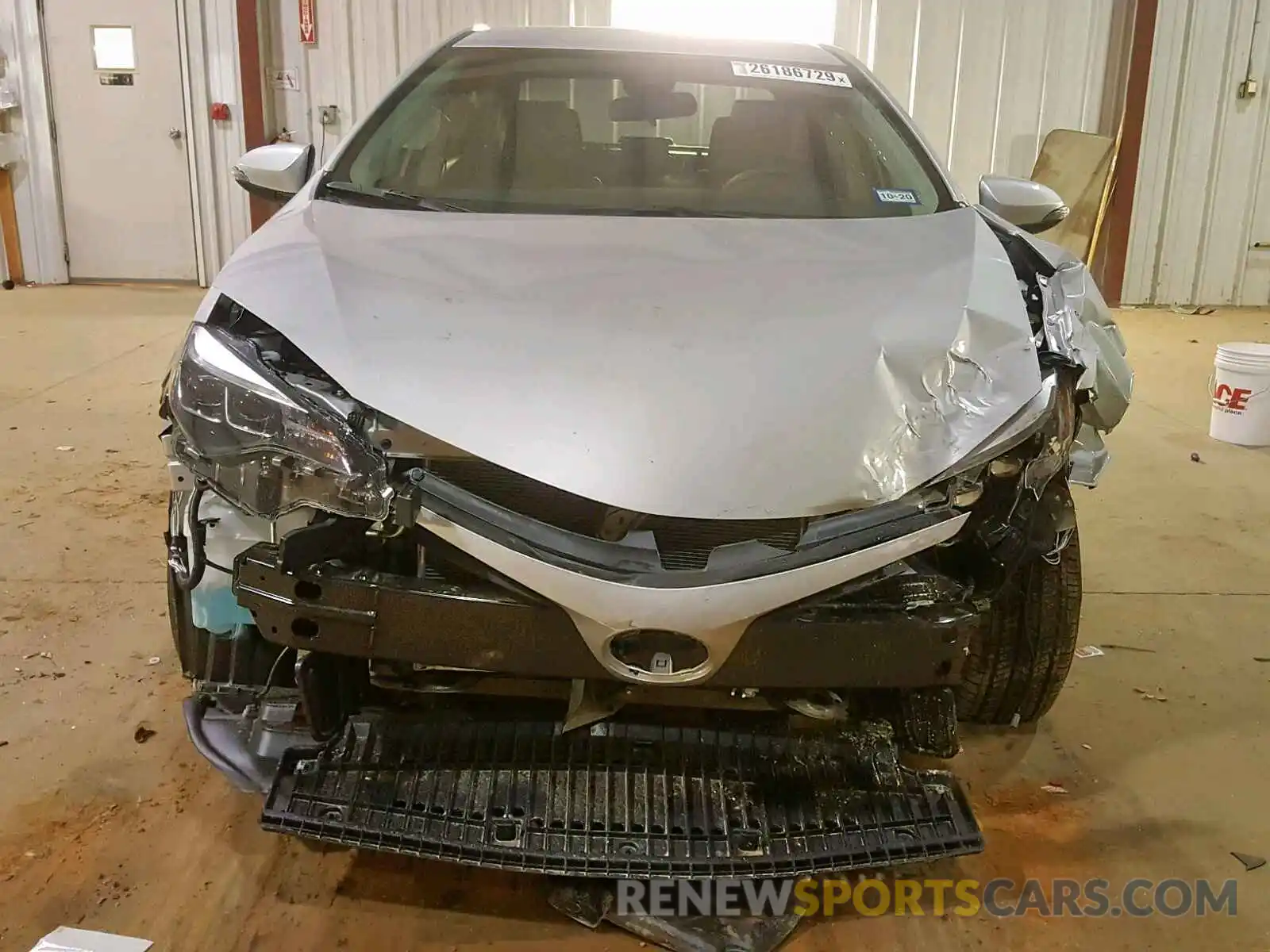 9 Photograph of a damaged car 5YFBURHE1KP890874 TOYOTA COROLLA 2019