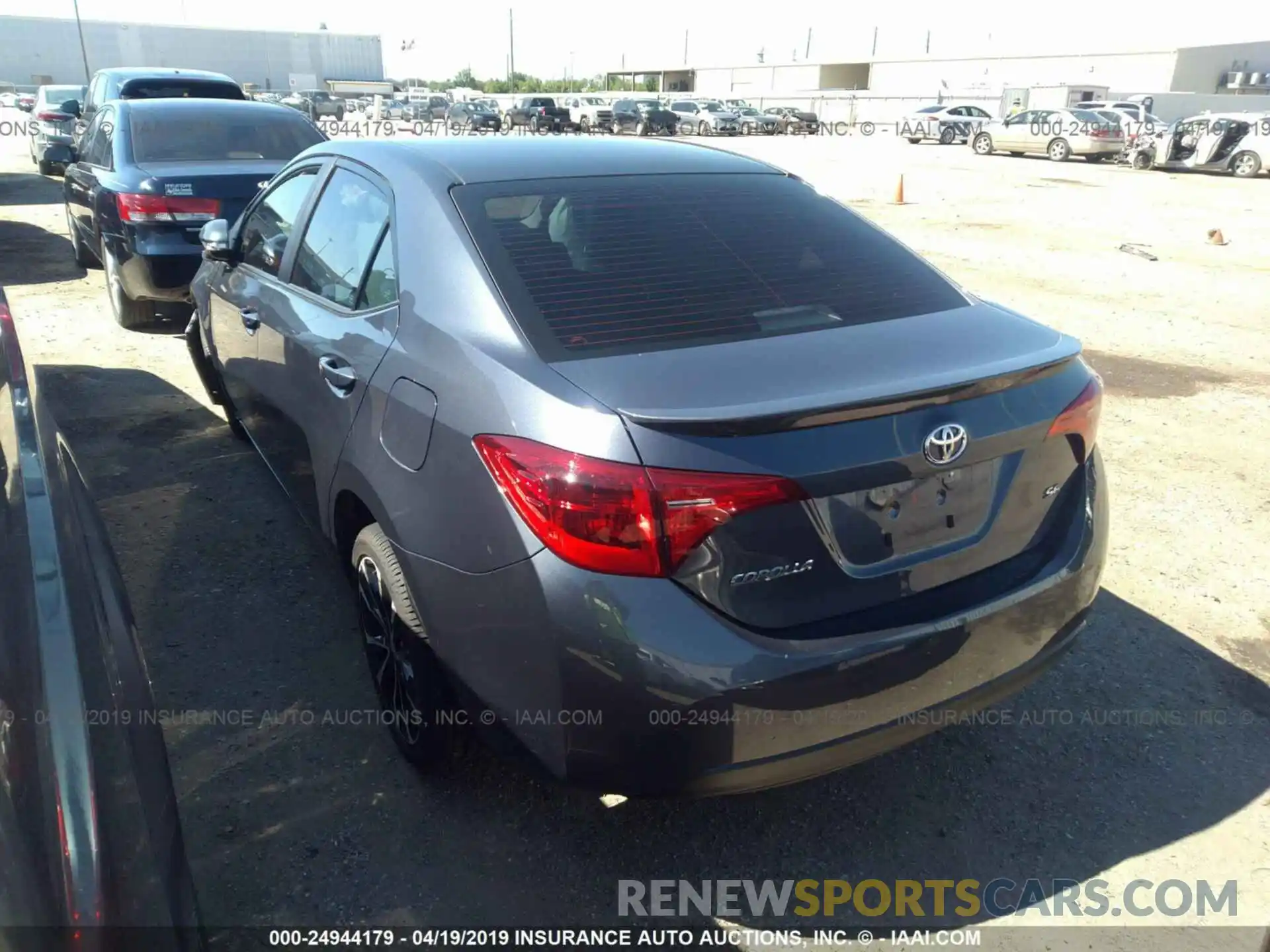 3 Photograph of a damaged car 5YFBURHE1KP891295 TOYOTA COROLLA 2019