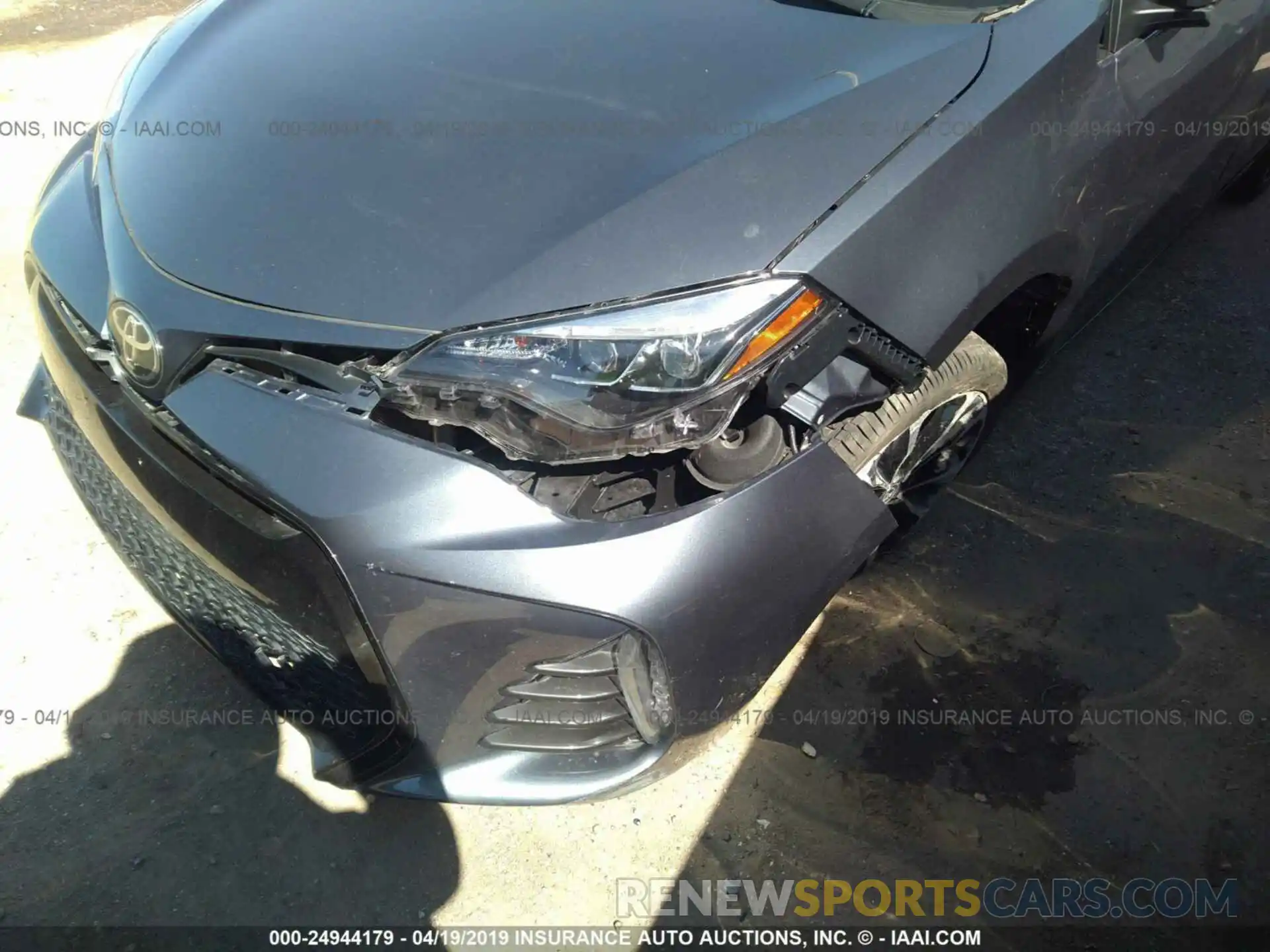 6 Photograph of a damaged car 5YFBURHE1KP891295 TOYOTA COROLLA 2019