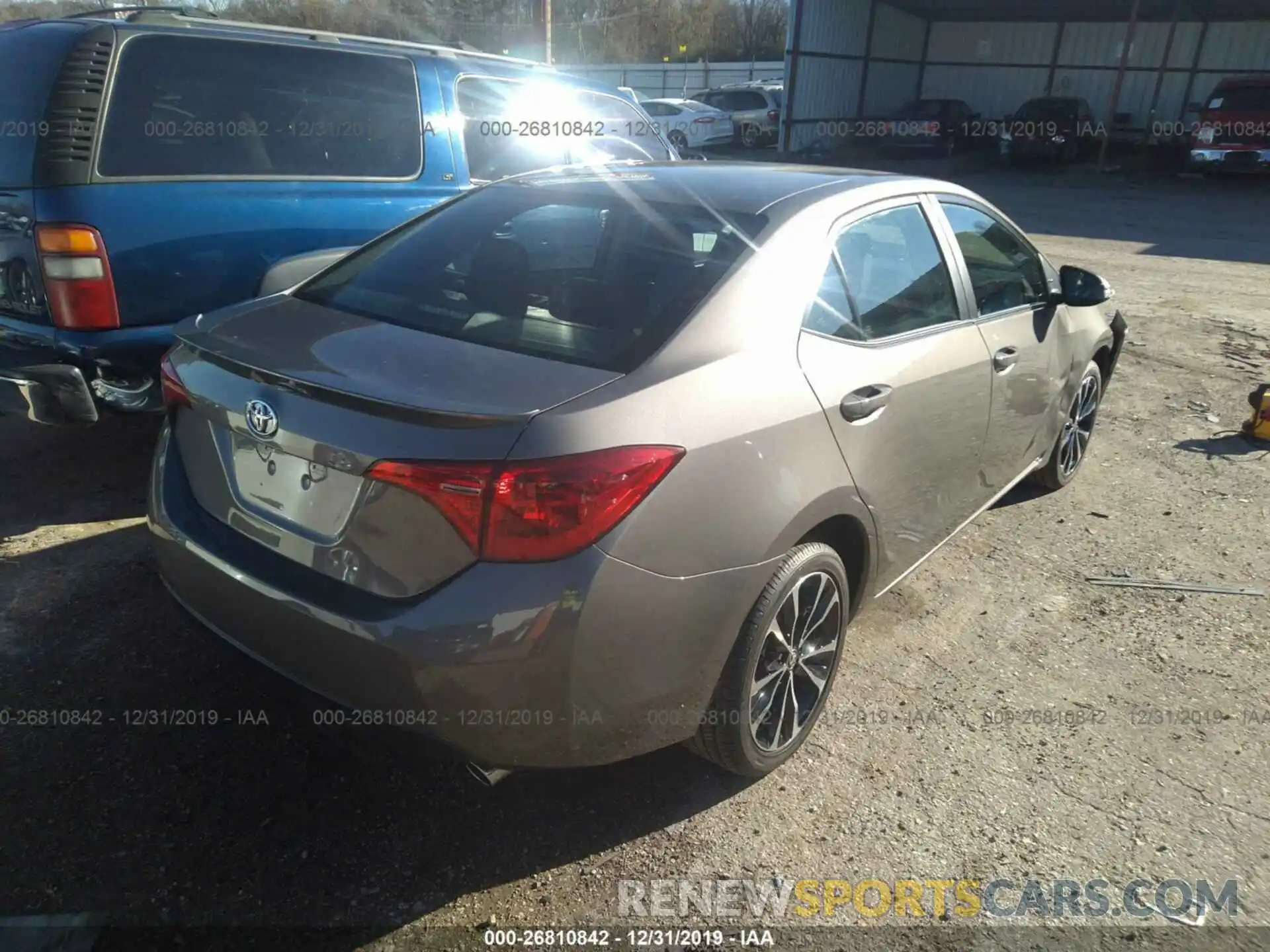 4 Photograph of a damaged car 5YFBURHE1KP891376 TOYOTA COROLLA 2019