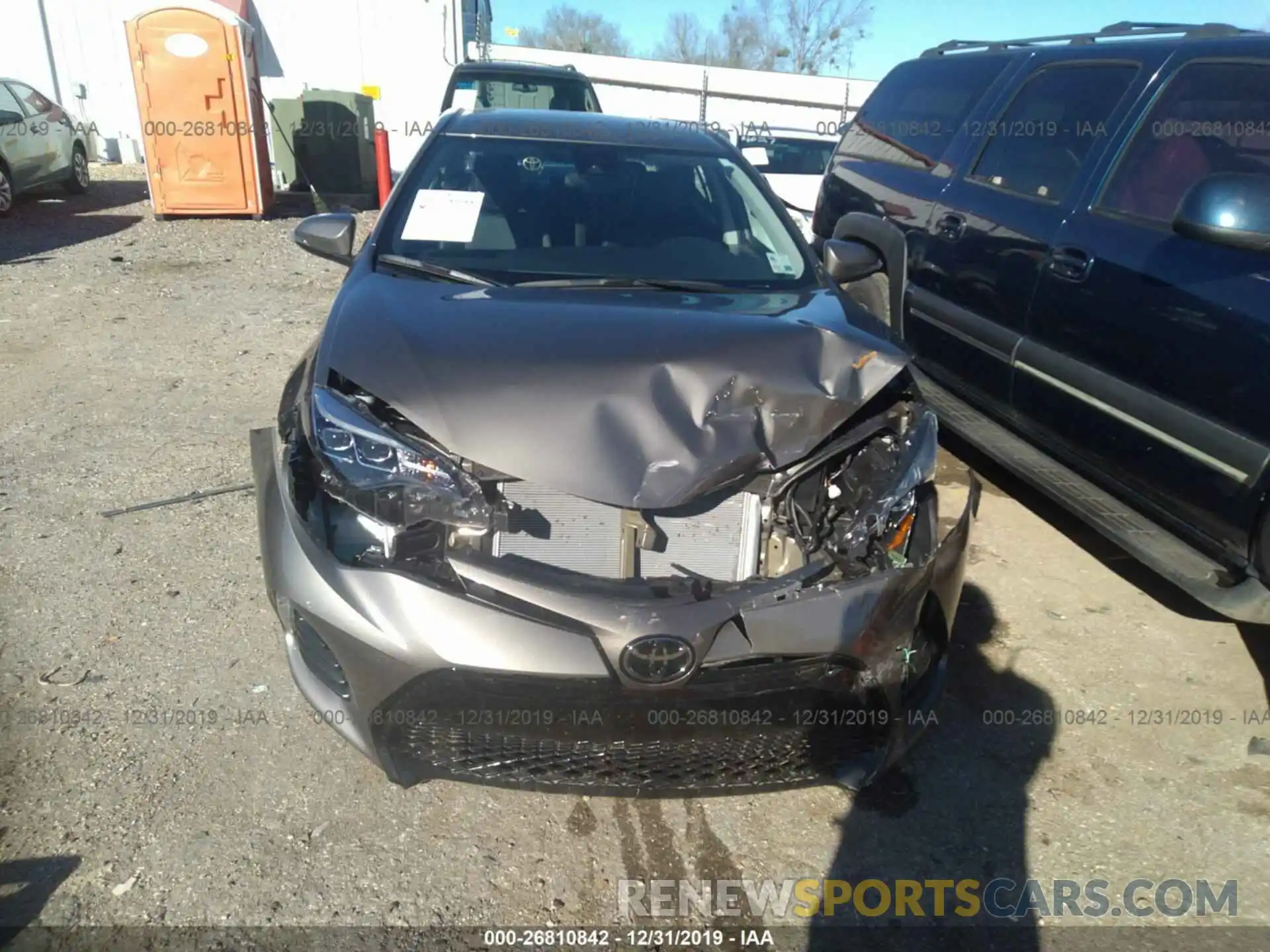 6 Photograph of a damaged car 5YFBURHE1KP891376 TOYOTA COROLLA 2019