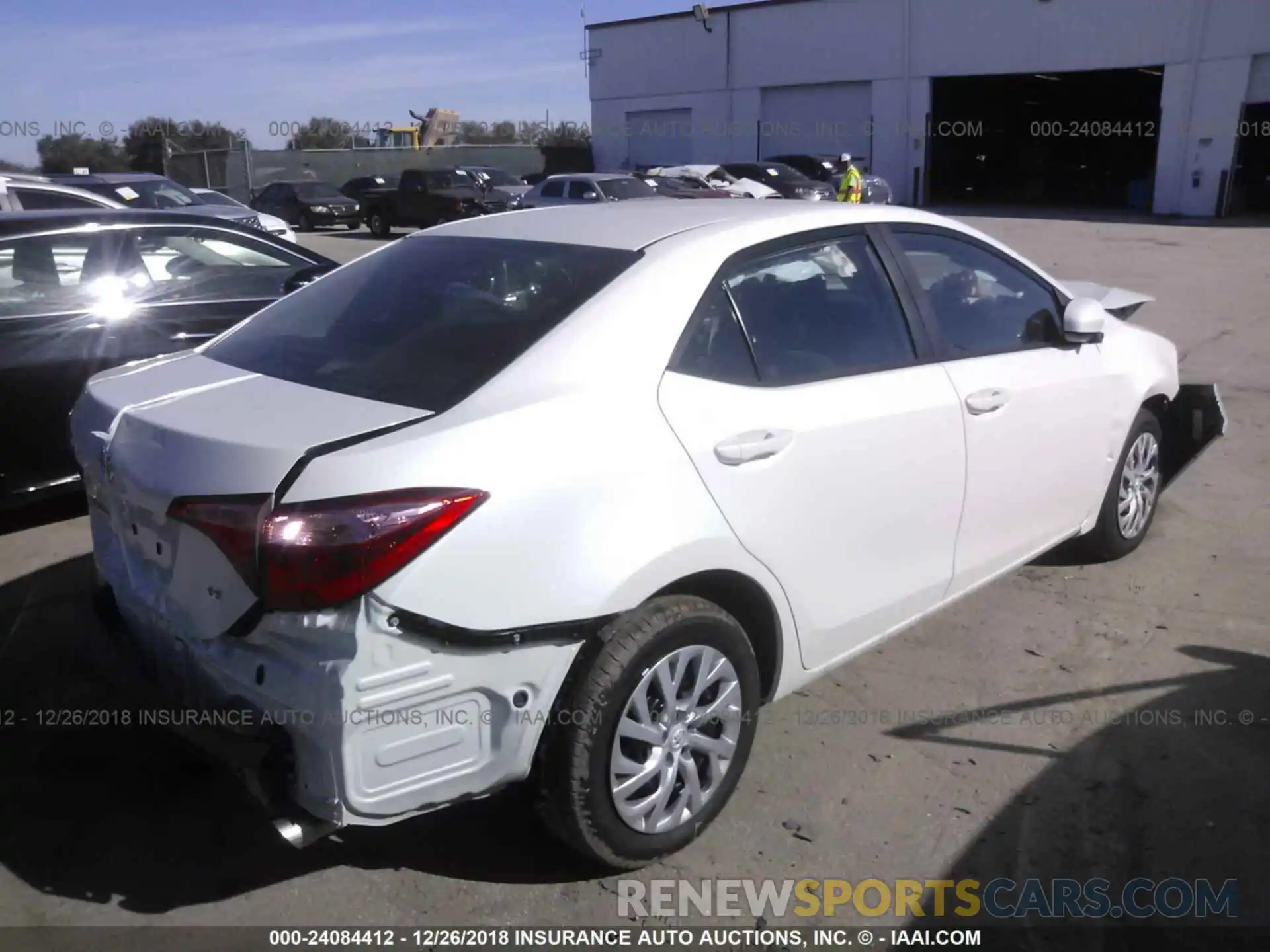 4 Photograph of a damaged car 5YFBURHE1KP891720 TOYOTA COROLLA 2019