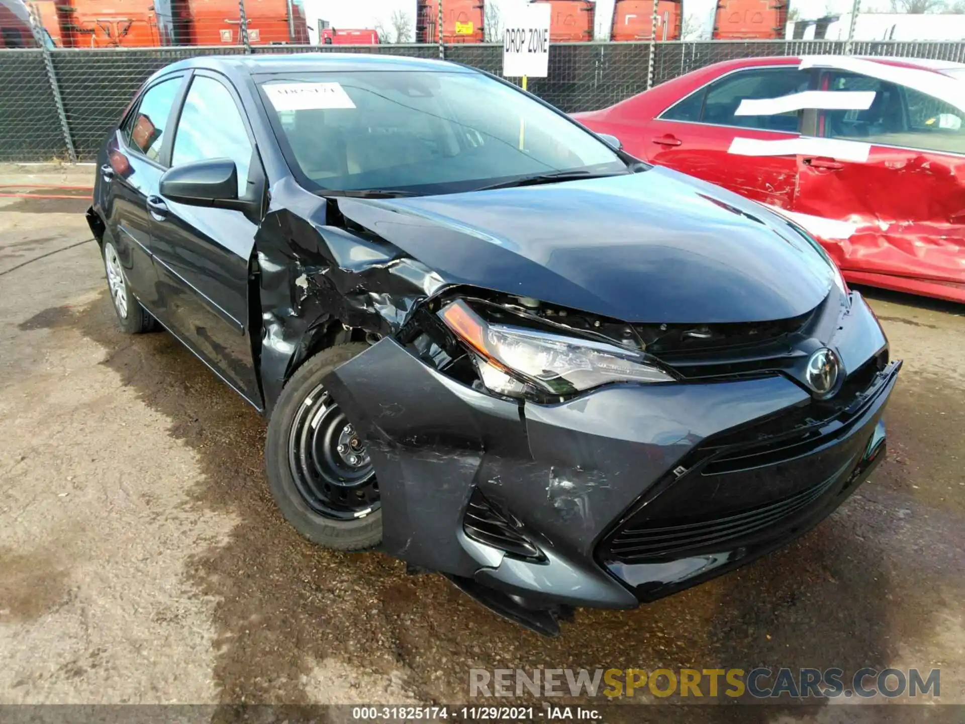 1 Photograph of a damaged car 5YFBURHE1KP892172 TOYOTA COROLLA 2019