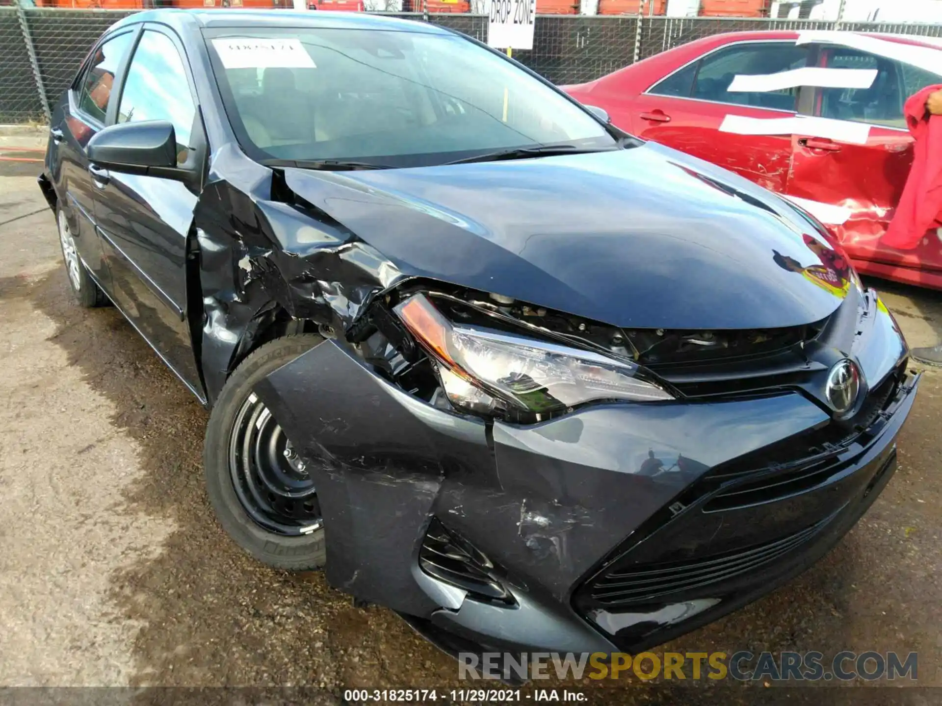 6 Photograph of a damaged car 5YFBURHE1KP892172 TOYOTA COROLLA 2019