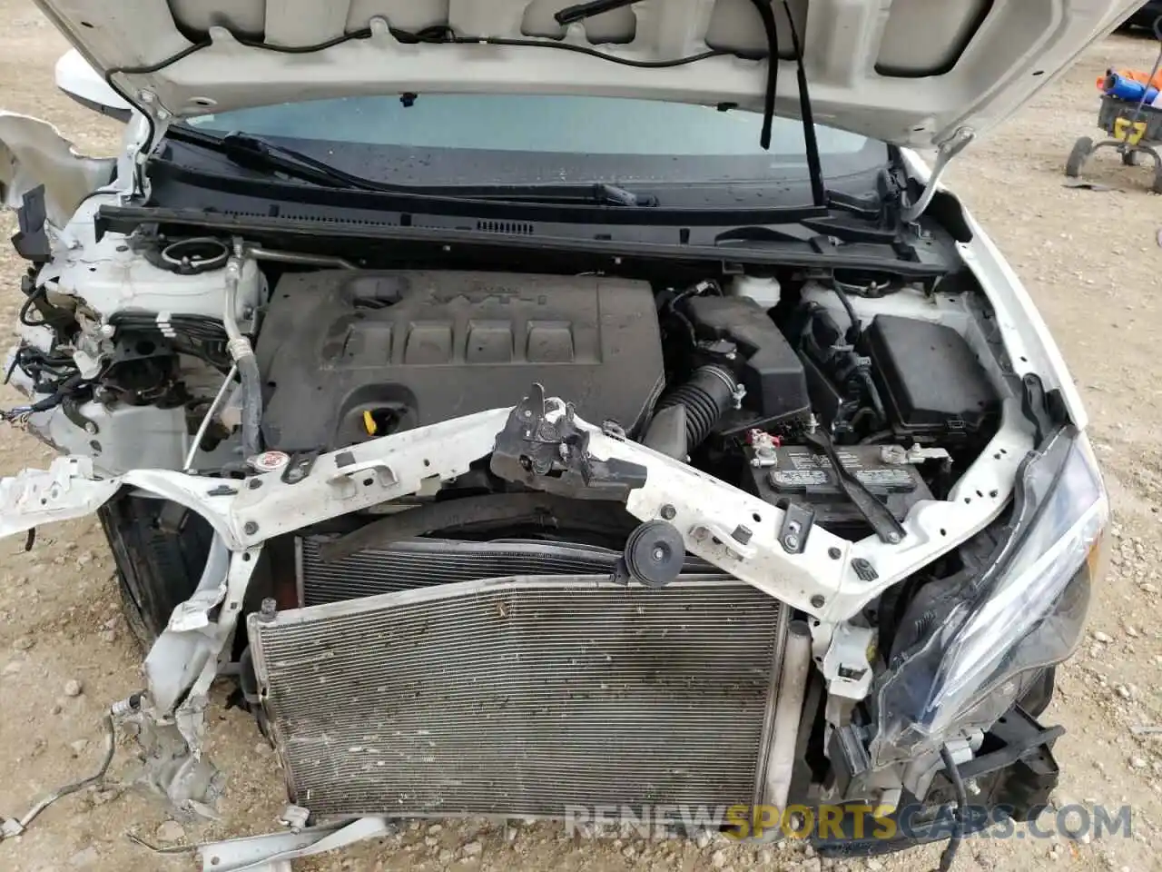 7 Photograph of a damaged car 5YFBURHE1KP892270 TOYOTA COROLLA 2019