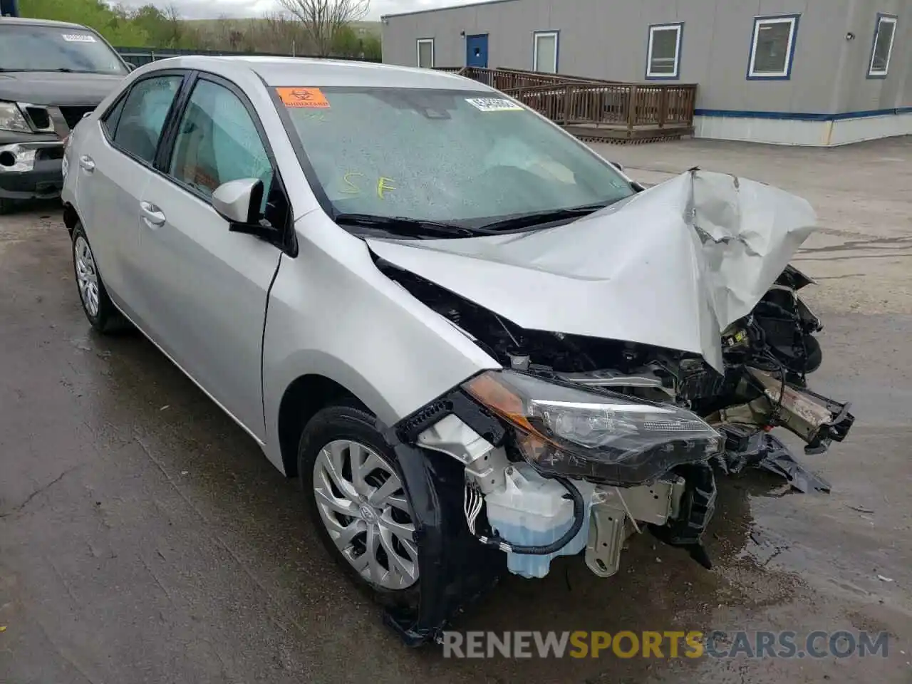 1 Photograph of a damaged car 5YFBURHE1KP892463 TOYOTA COROLLA 2019