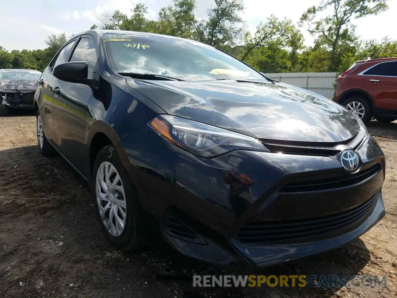 1 Photograph of a damaged car 5YFBURHE1KP892849 TOYOTA COROLLA 2019