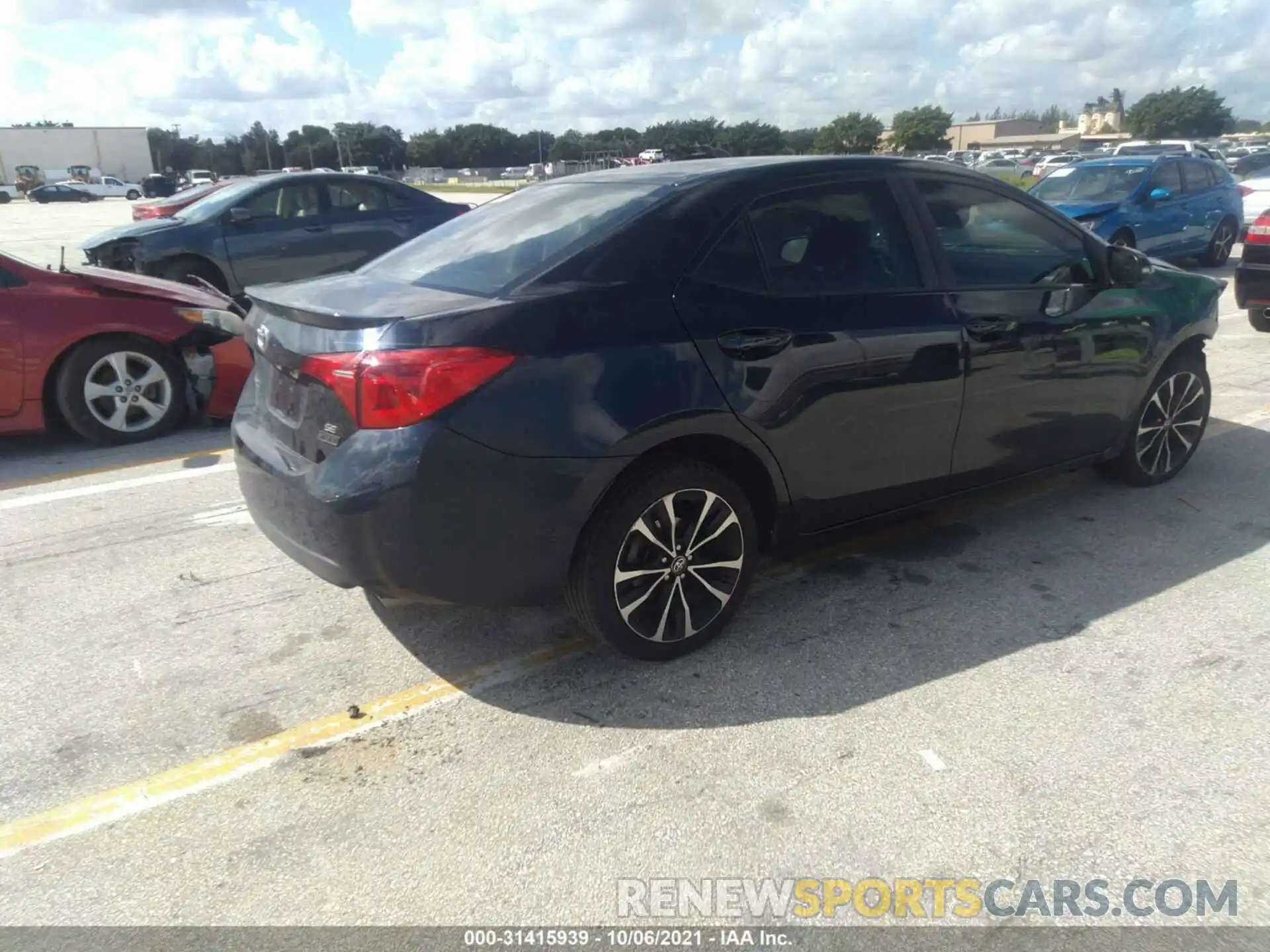 4 Photograph of a damaged car 5YFBURHE1KP892883 TOYOTA COROLLA 2019