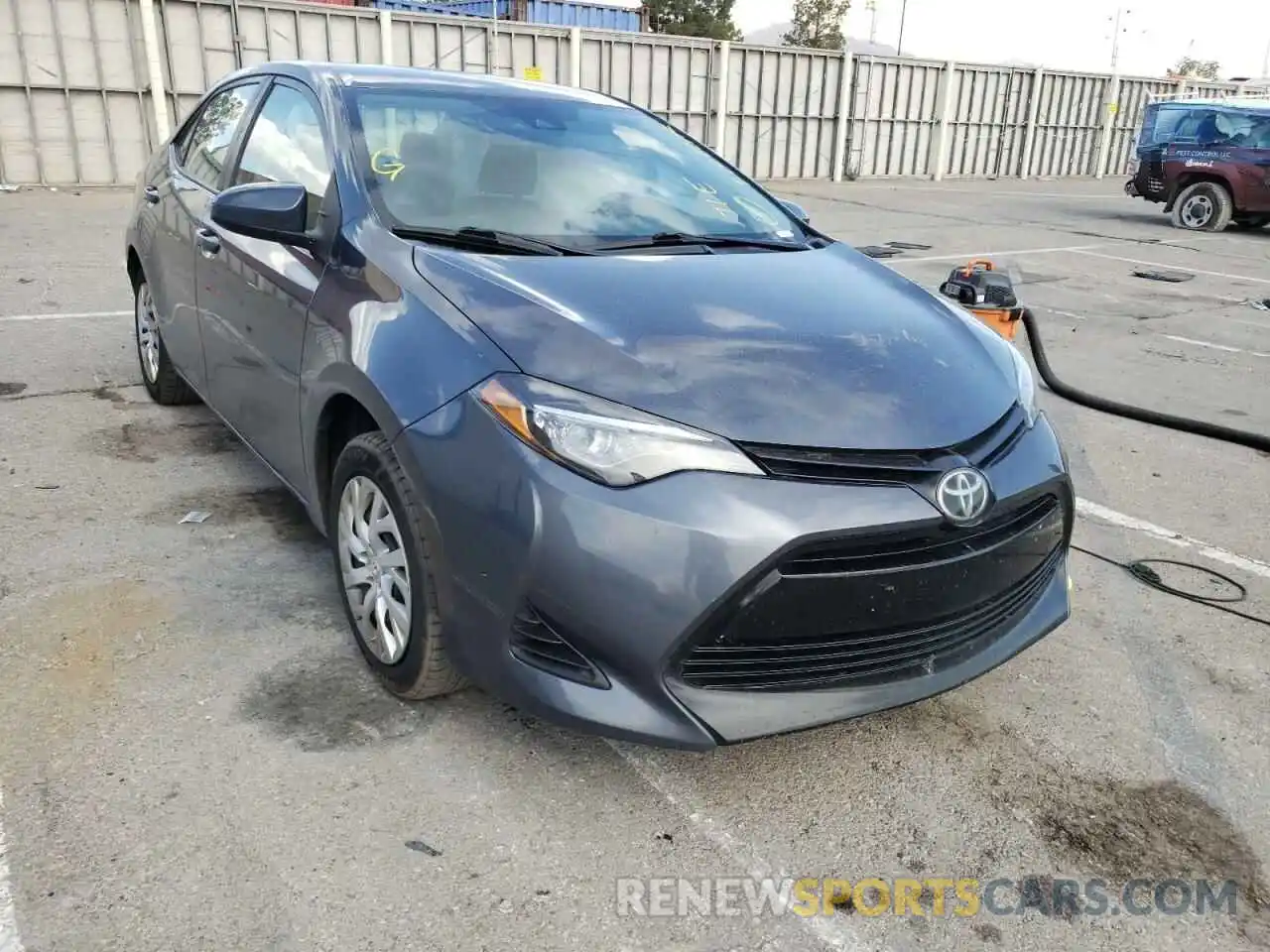 1 Photograph of a damaged car 5YFBURHE1KP892978 TOYOTA COROLLA 2019