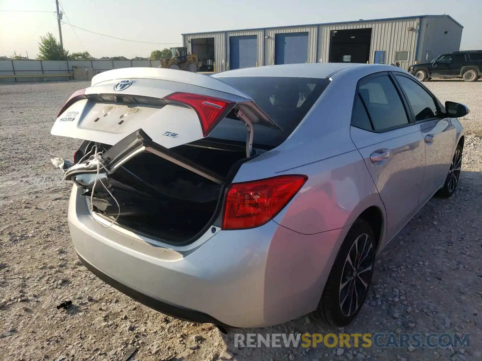 4 Photograph of a damaged car 5YFBURHE1KP892995 TOYOTA COROLLA 2019