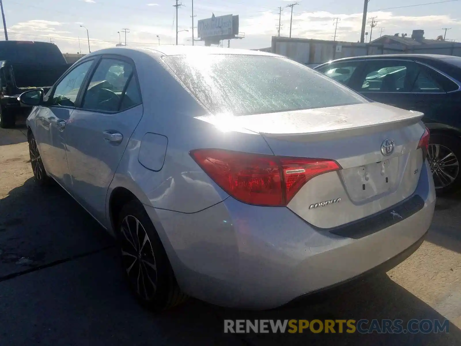 3 Photograph of a damaged car 5YFBURHE1KP893192 TOYOTA COROLLA 2019