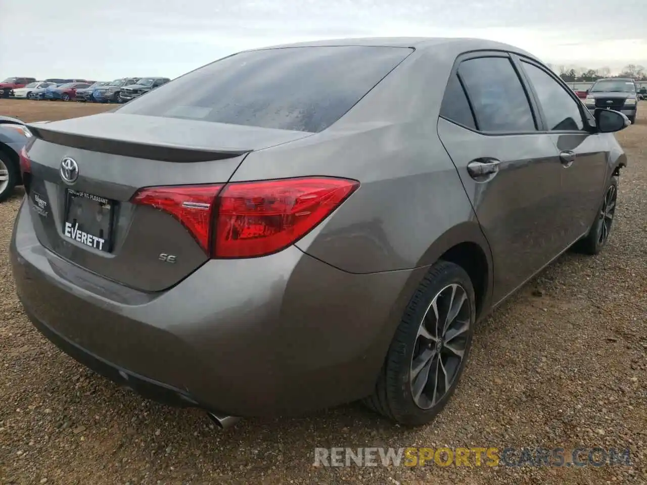 4 Photograph of a damaged car 5YFBURHE1KP893497 TOYOTA COROLLA 2019