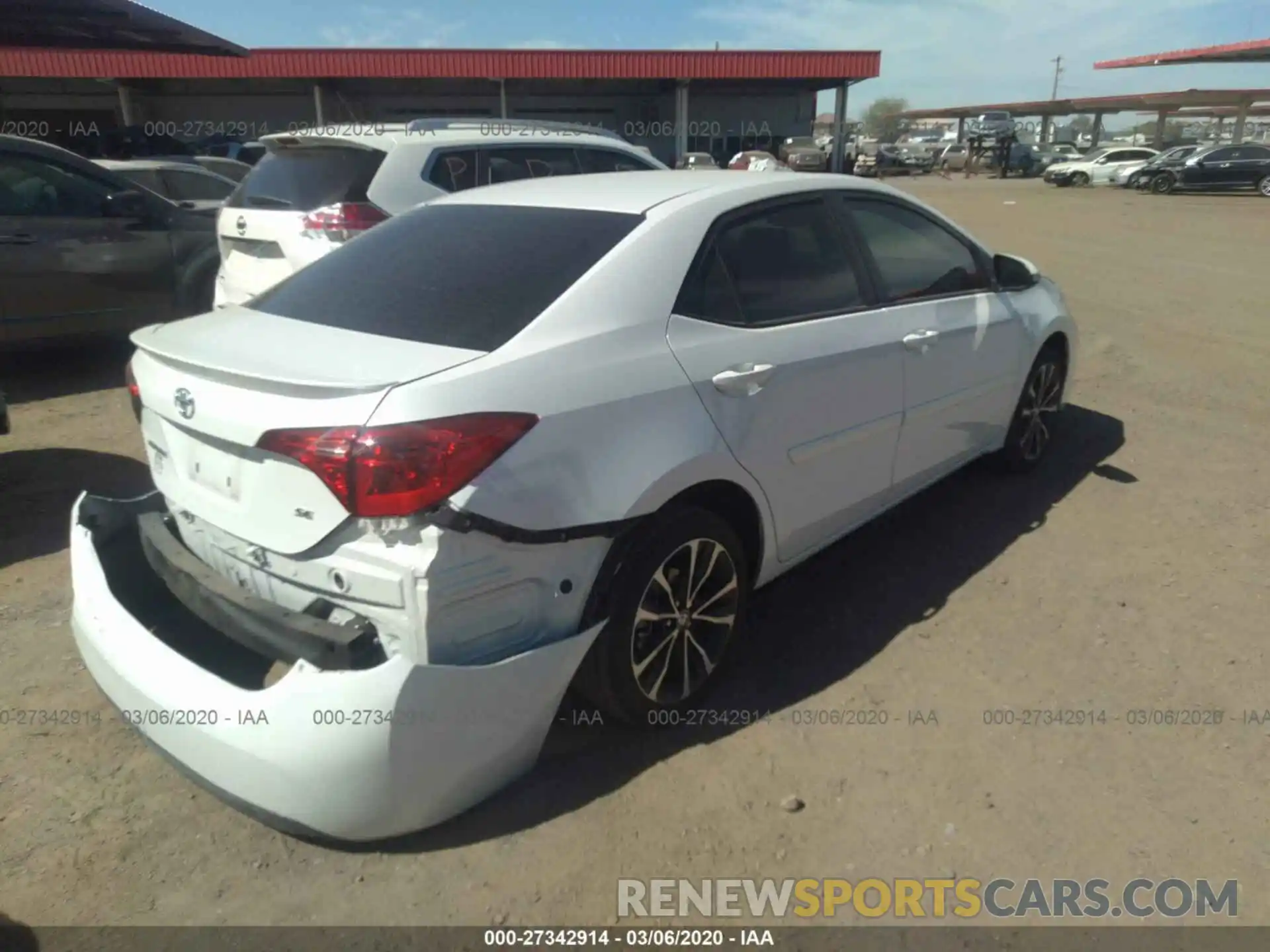 4 Photograph of a damaged car 5YFBURHE1KP893922 TOYOTA COROLLA 2019