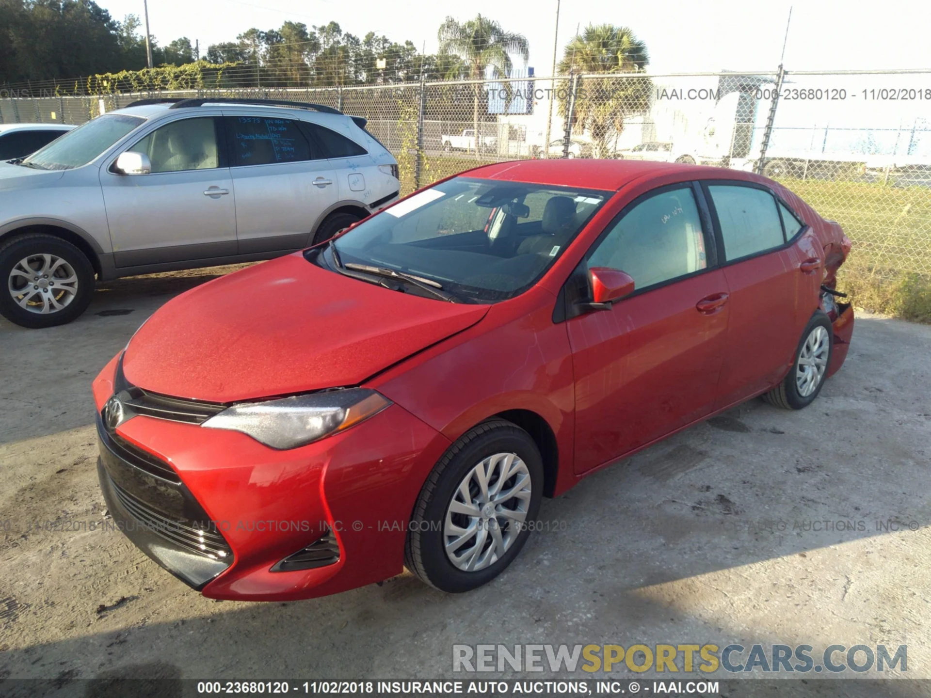 2 Photograph of a damaged car 5YFBURHE1KP894262 Toyota Corolla 2019