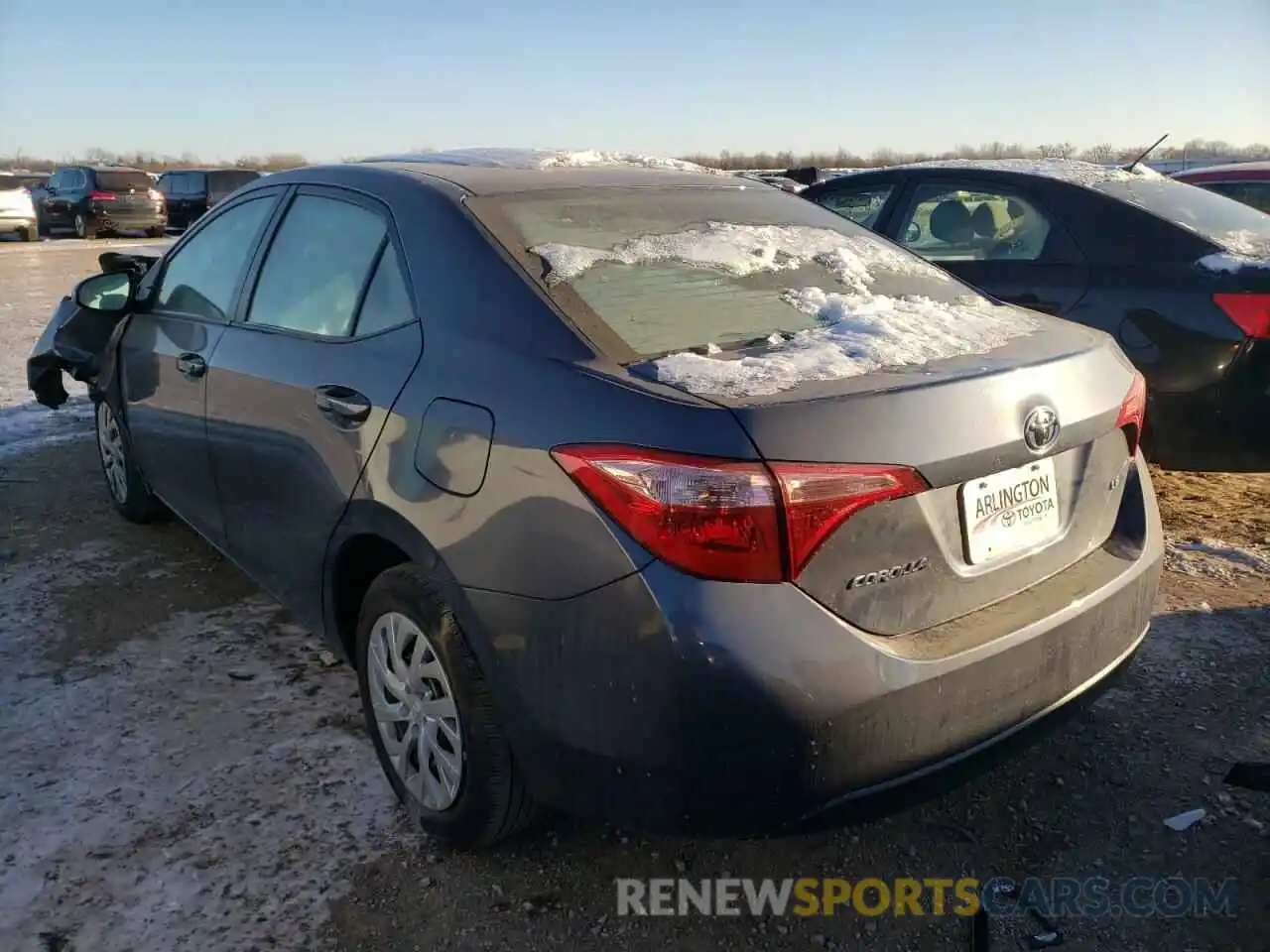 3 Photograph of a damaged car 5YFBURHE1KP894598 TOYOTA COROLLA 2019