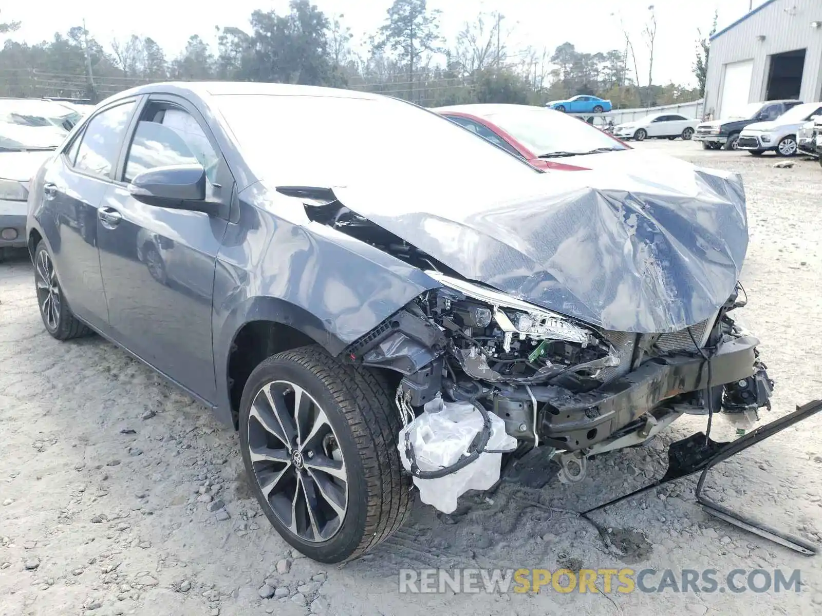 1 Photograph of a damaged car 5YFBURHE1KP894939 TOYOTA COROLLA 2019