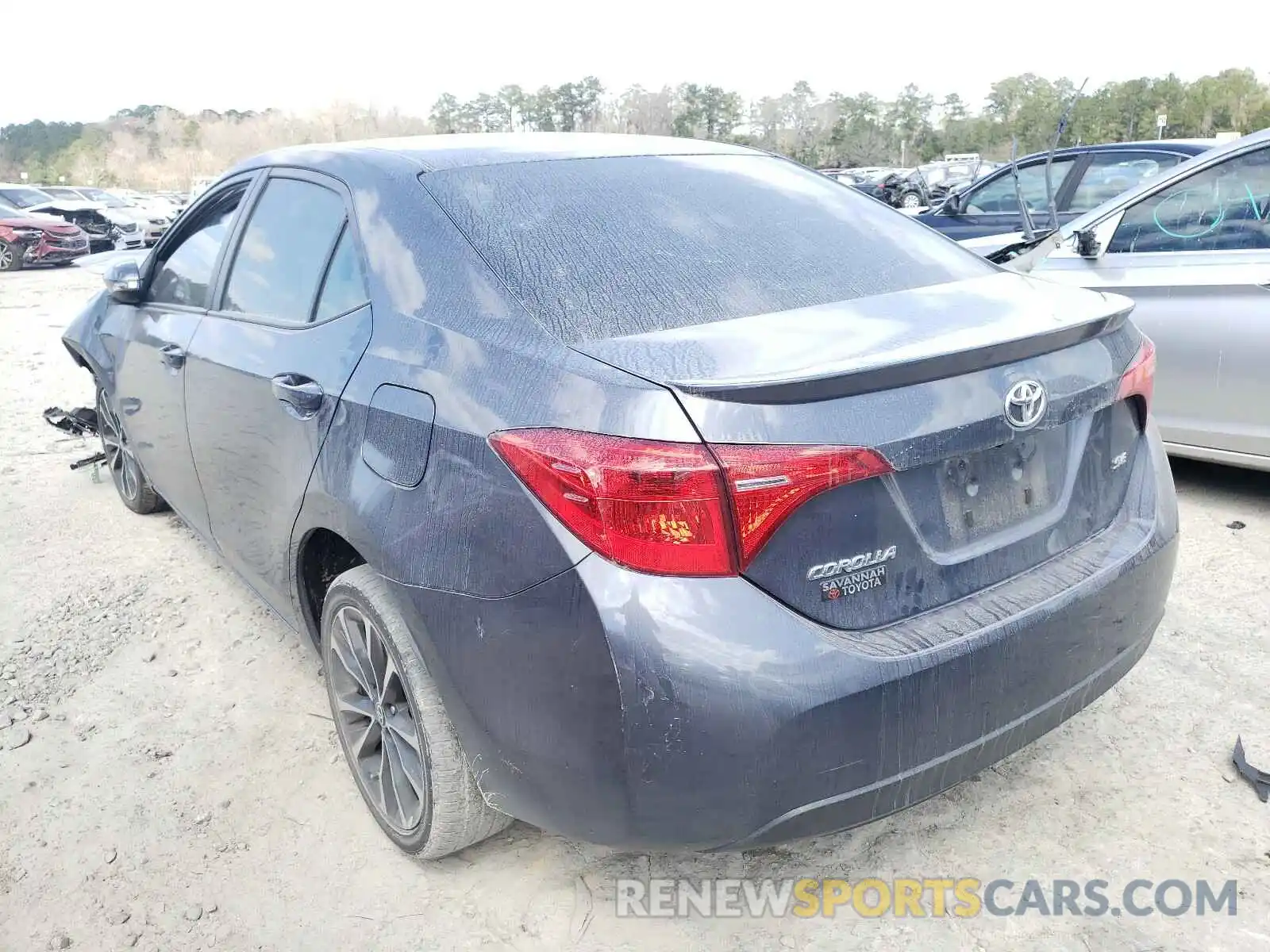 3 Photograph of a damaged car 5YFBURHE1KP894939 TOYOTA COROLLA 2019