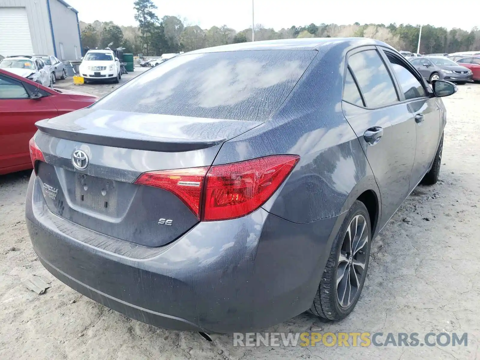 4 Photograph of a damaged car 5YFBURHE1KP894939 TOYOTA COROLLA 2019