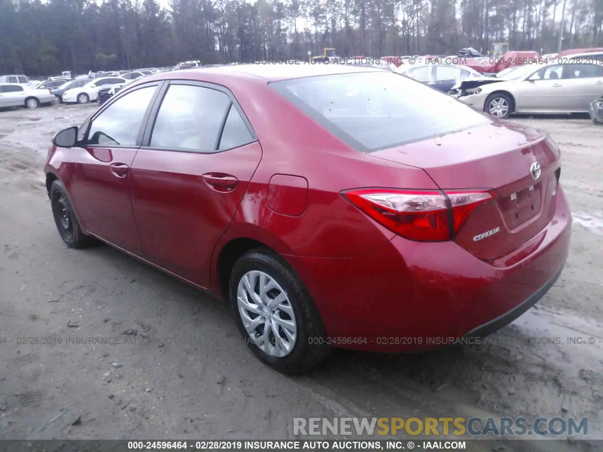 3 Photograph of a damaged car 5YFBURHE1KP895119 TOYOTA COROLLA 2019