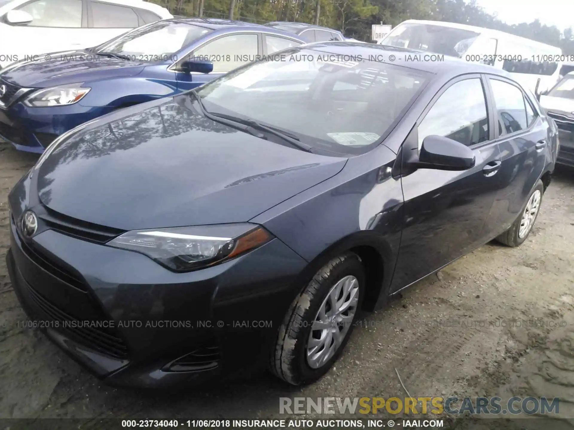 2 Photograph of a damaged car 5YFBURHE1KP895444 Toyota Corolla 2019