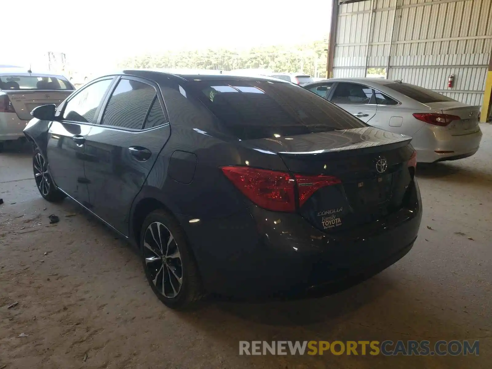 3 Photograph of a damaged car 5YFBURHE1KP896285 TOYOTA COROLLA 2019