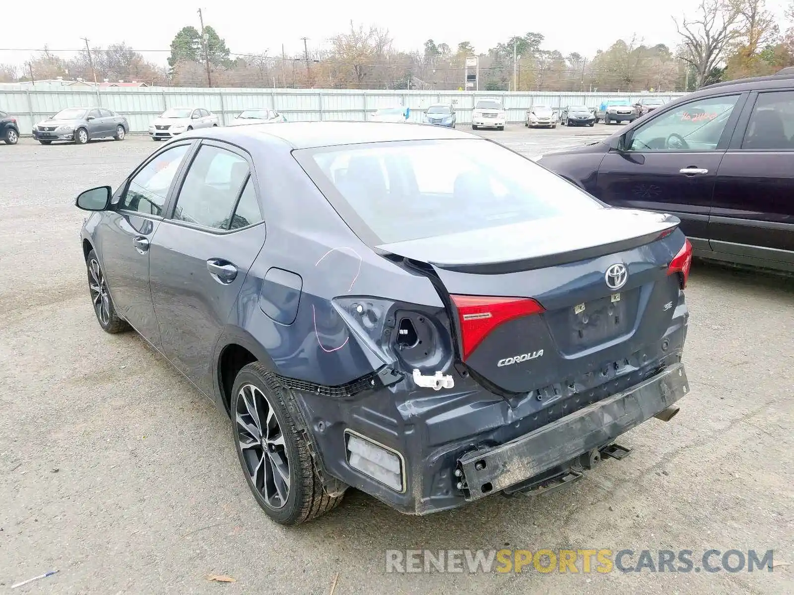 3 Photograph of a damaged car 5YFBURHE1KP896691 TOYOTA COROLLA 2019