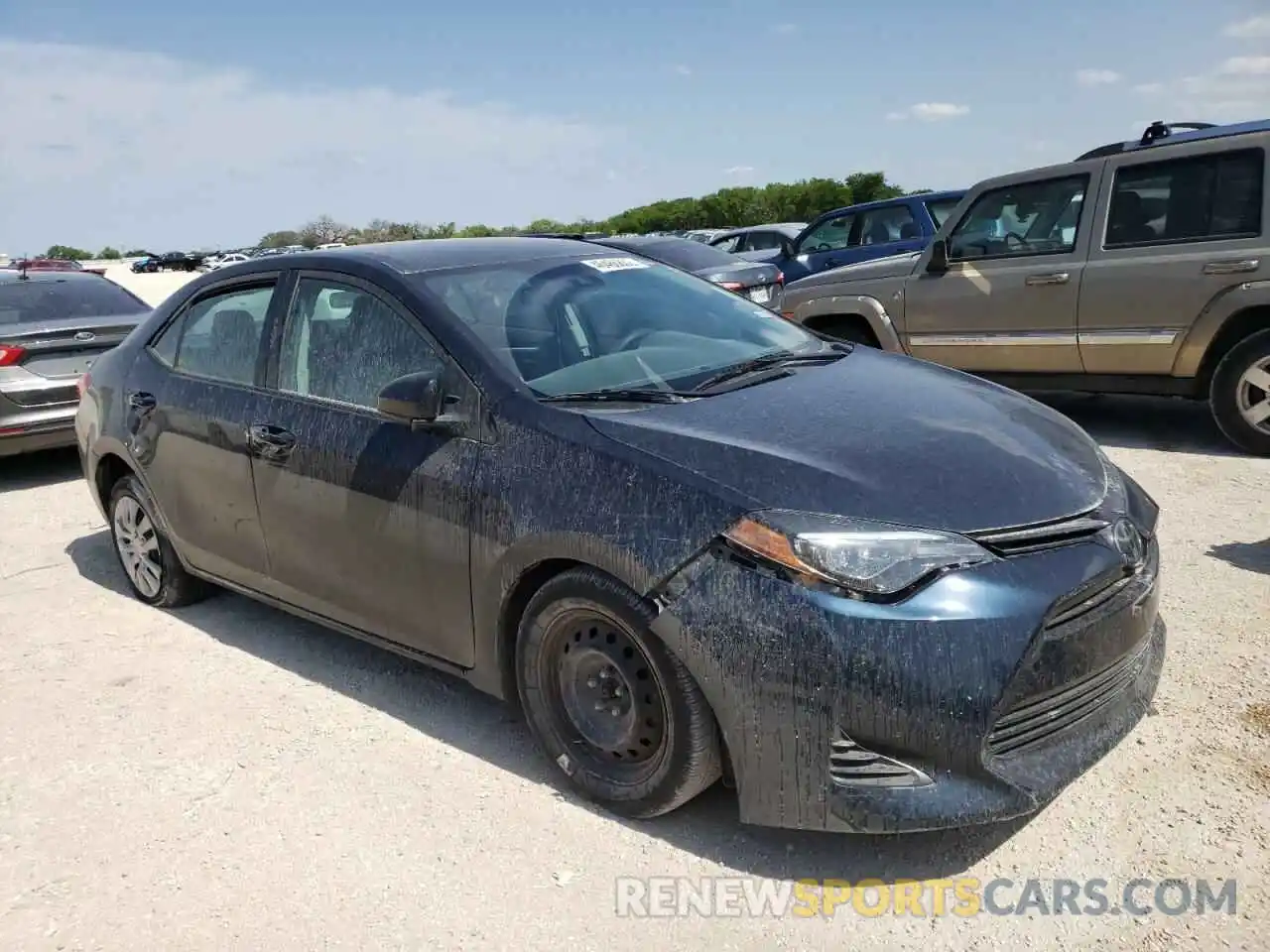 1 Photograph of a damaged car 5YFBURHE1KP896951 TOYOTA COROLLA 2019