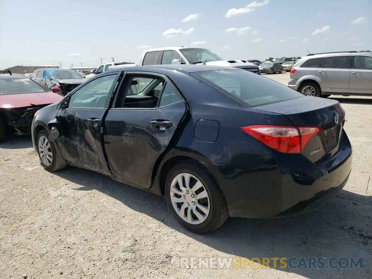 3 Photograph of a damaged car 5YFBURHE1KP896951 TOYOTA COROLLA 2019