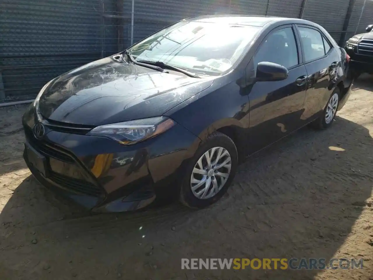 2 Photograph of a damaged car 5YFBURHE1KP897100 TOYOTA COROLLA 2019