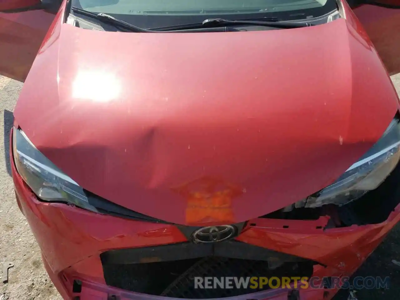 7 Photograph of a damaged car 5YFBURHE1KP897209 TOYOTA COROLLA 2019