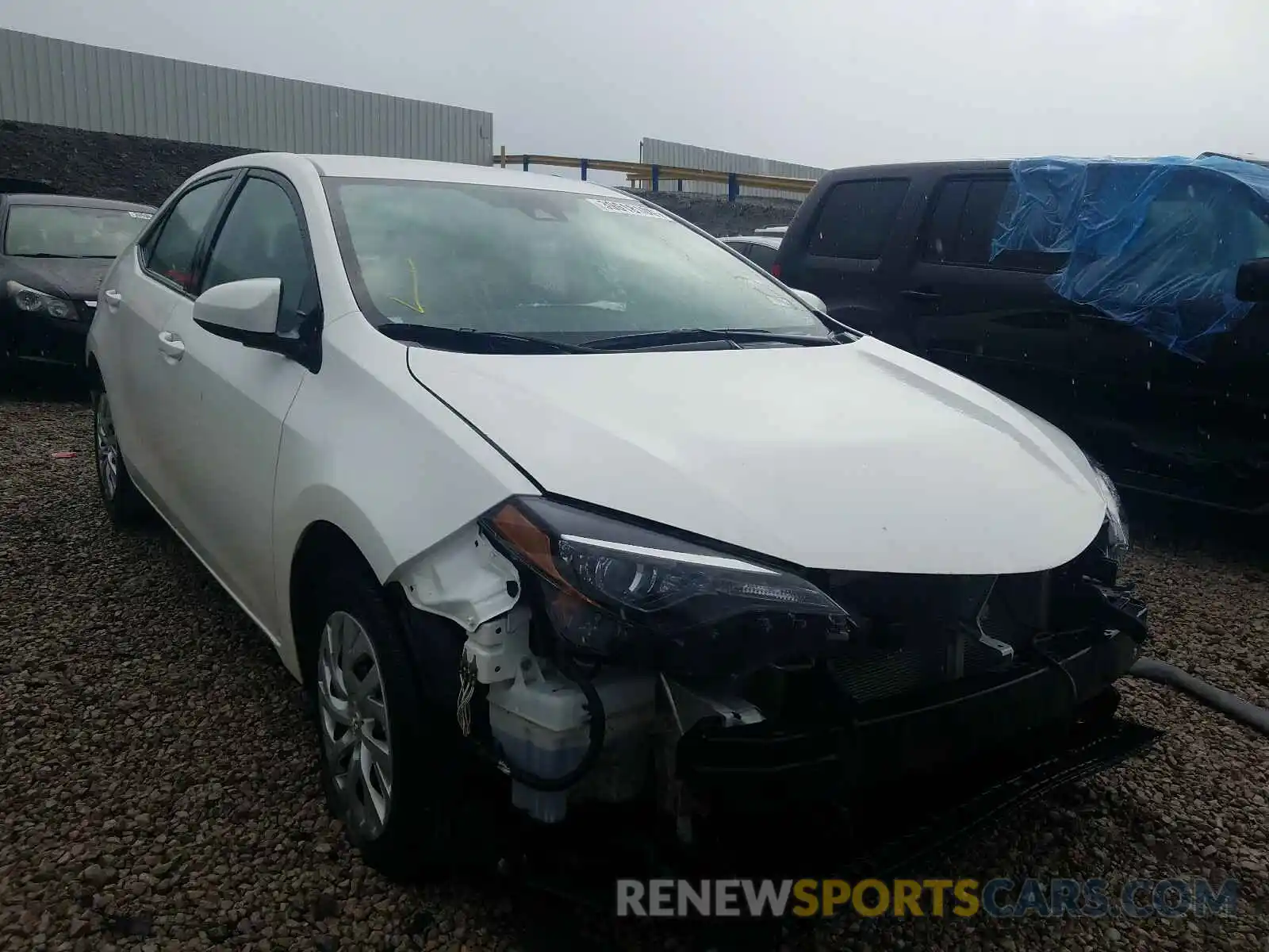 1 Photograph of a damaged car 5YFBURHE1KP897212 TOYOTA COROLLA 2019